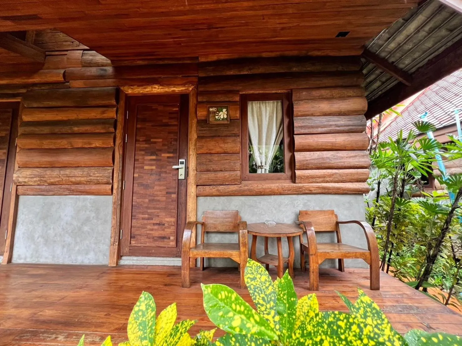 Balcony/Terrace in Yotaka@Pai