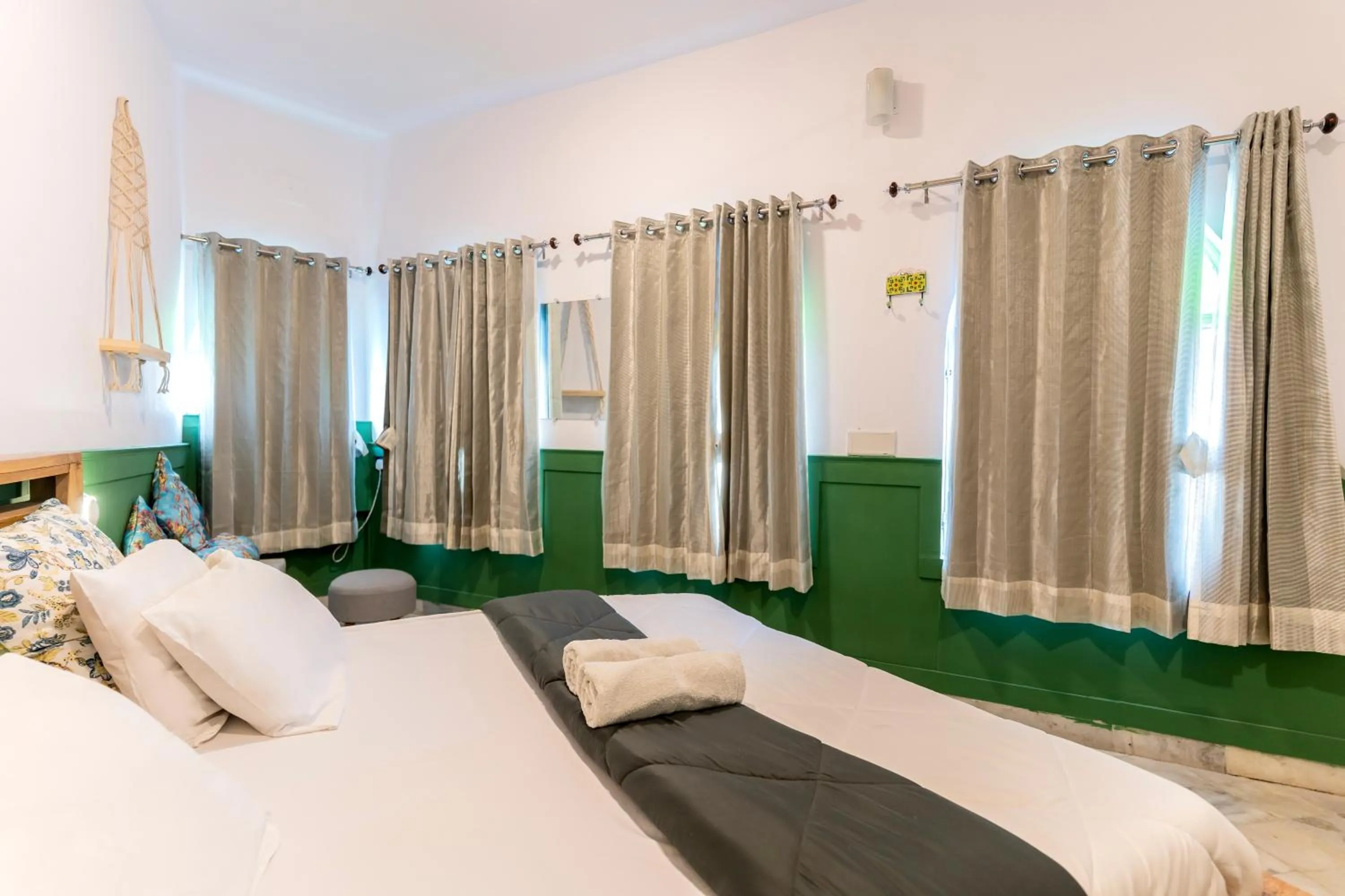 Bed in Moustache Udaipur