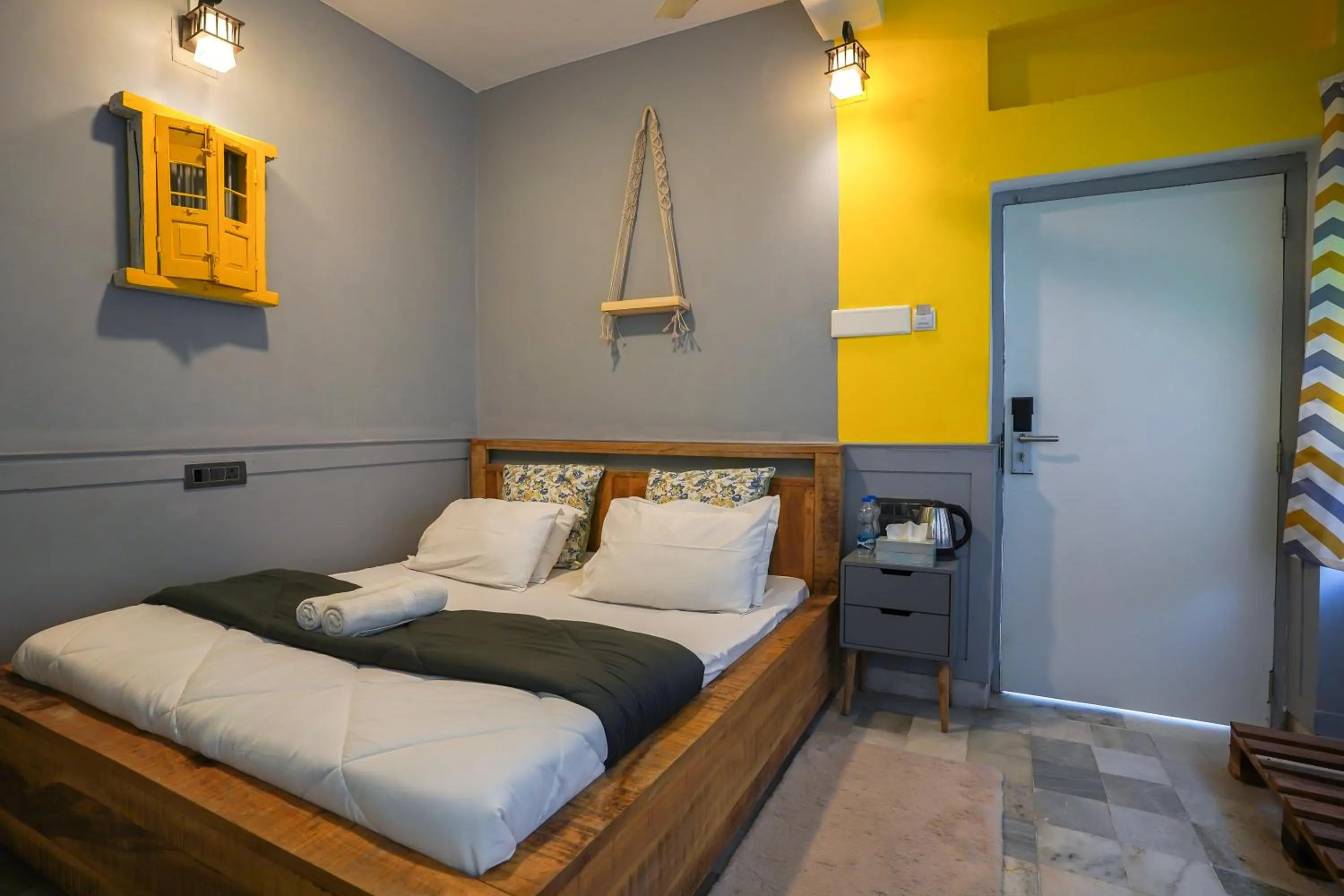 Bedroom, Bed in Moustache Udaipur