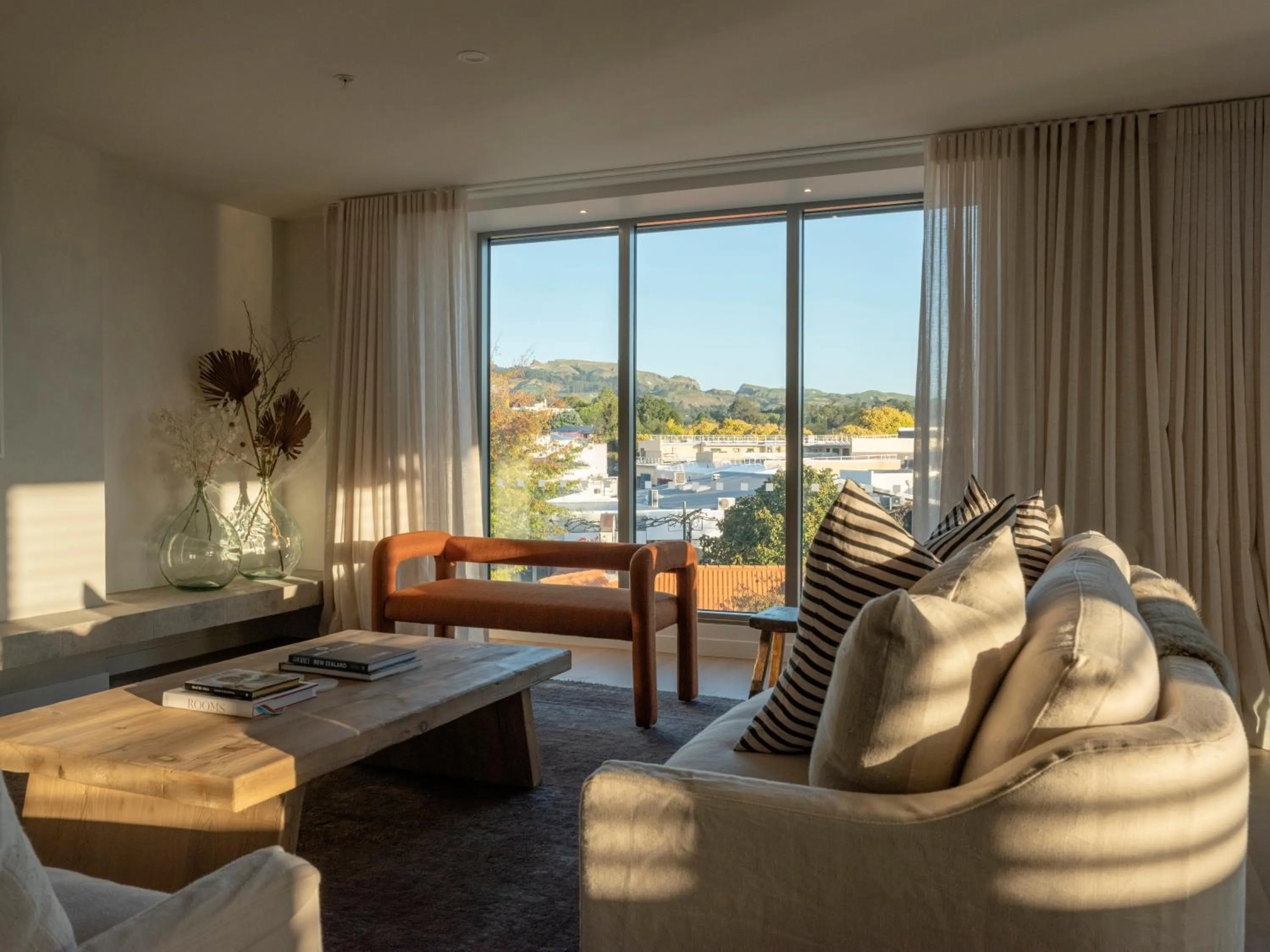 Living room in Porters Boutique Hotel