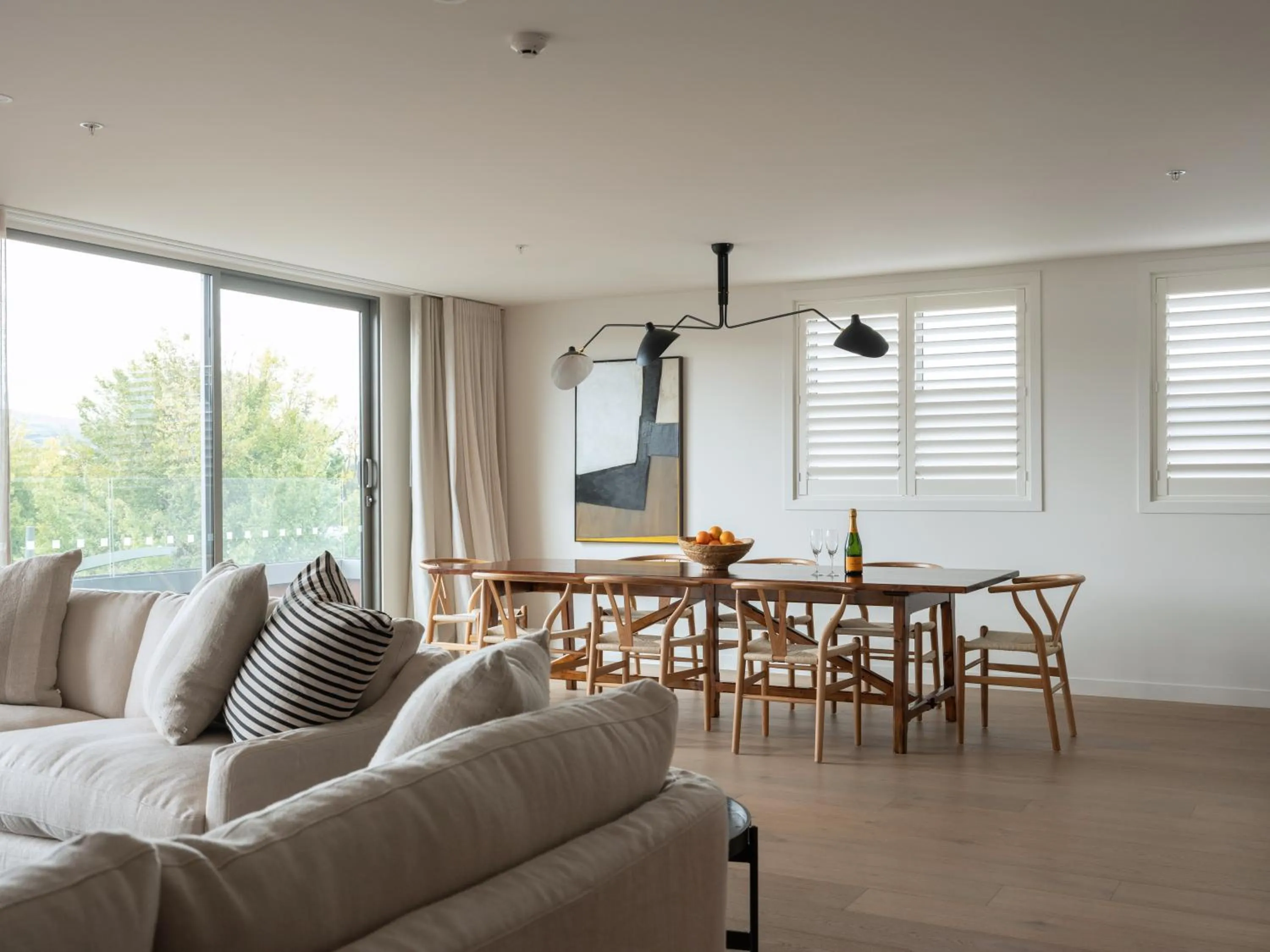 Dining area in Porters Boutique Hotel