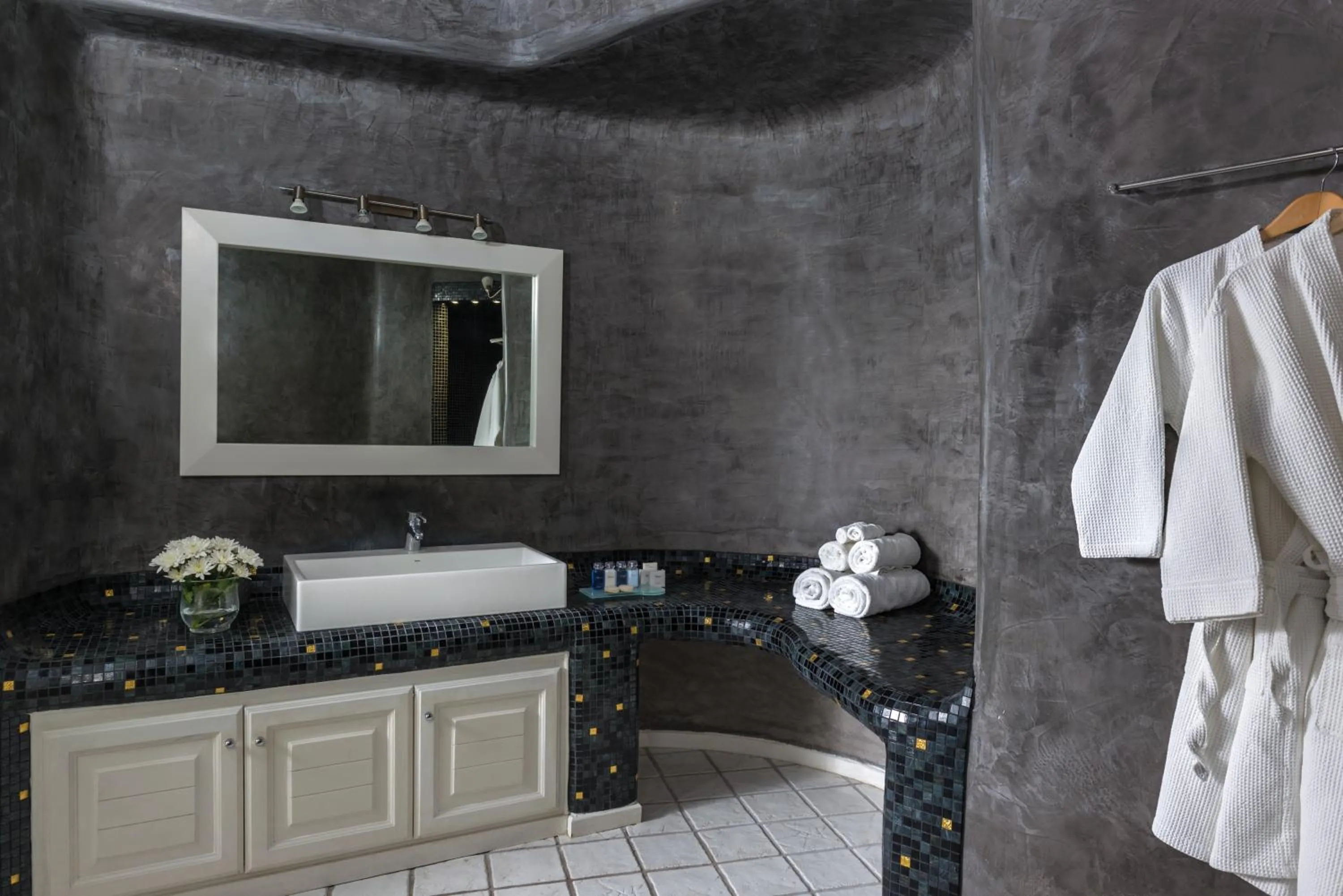 Garden in White Santorini