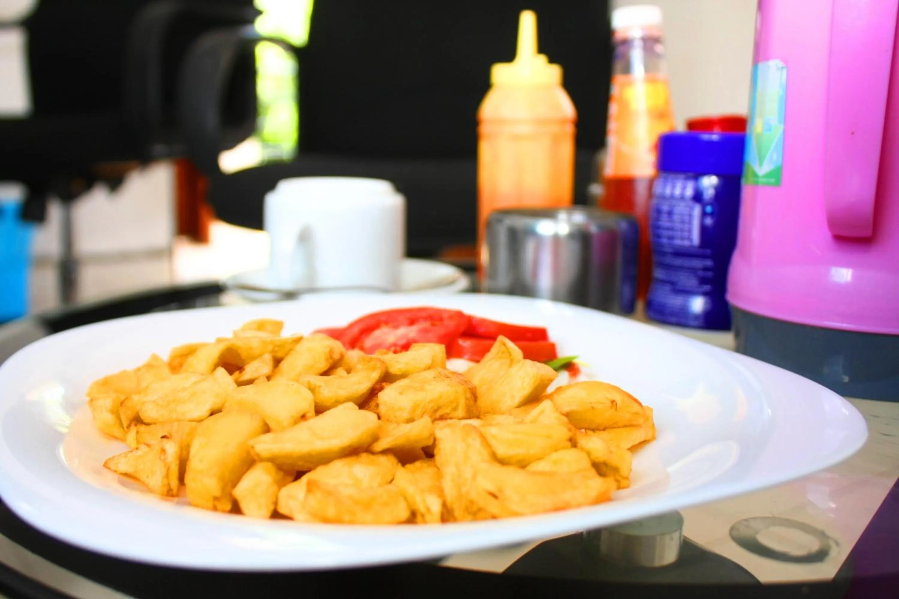 Food in Bilkon Hotel Jinja