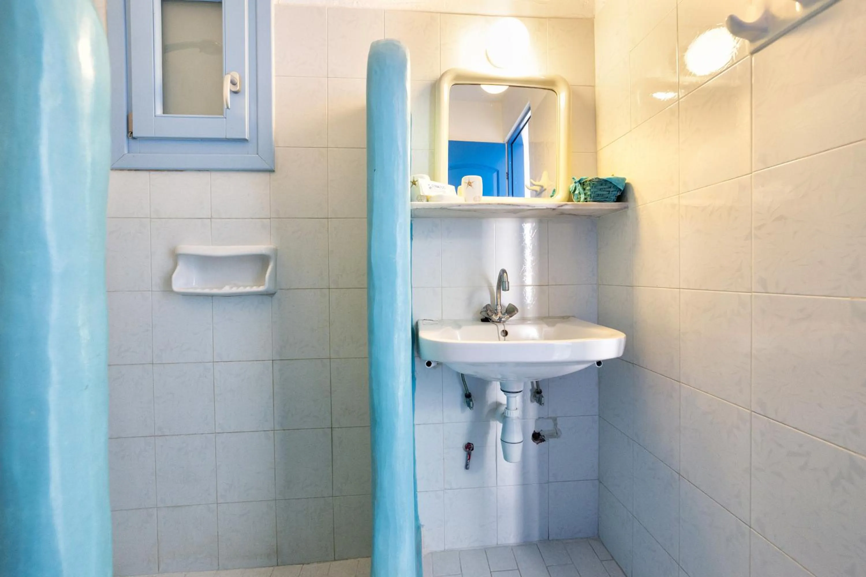 Bathroom in Stratos Apartments & Studios