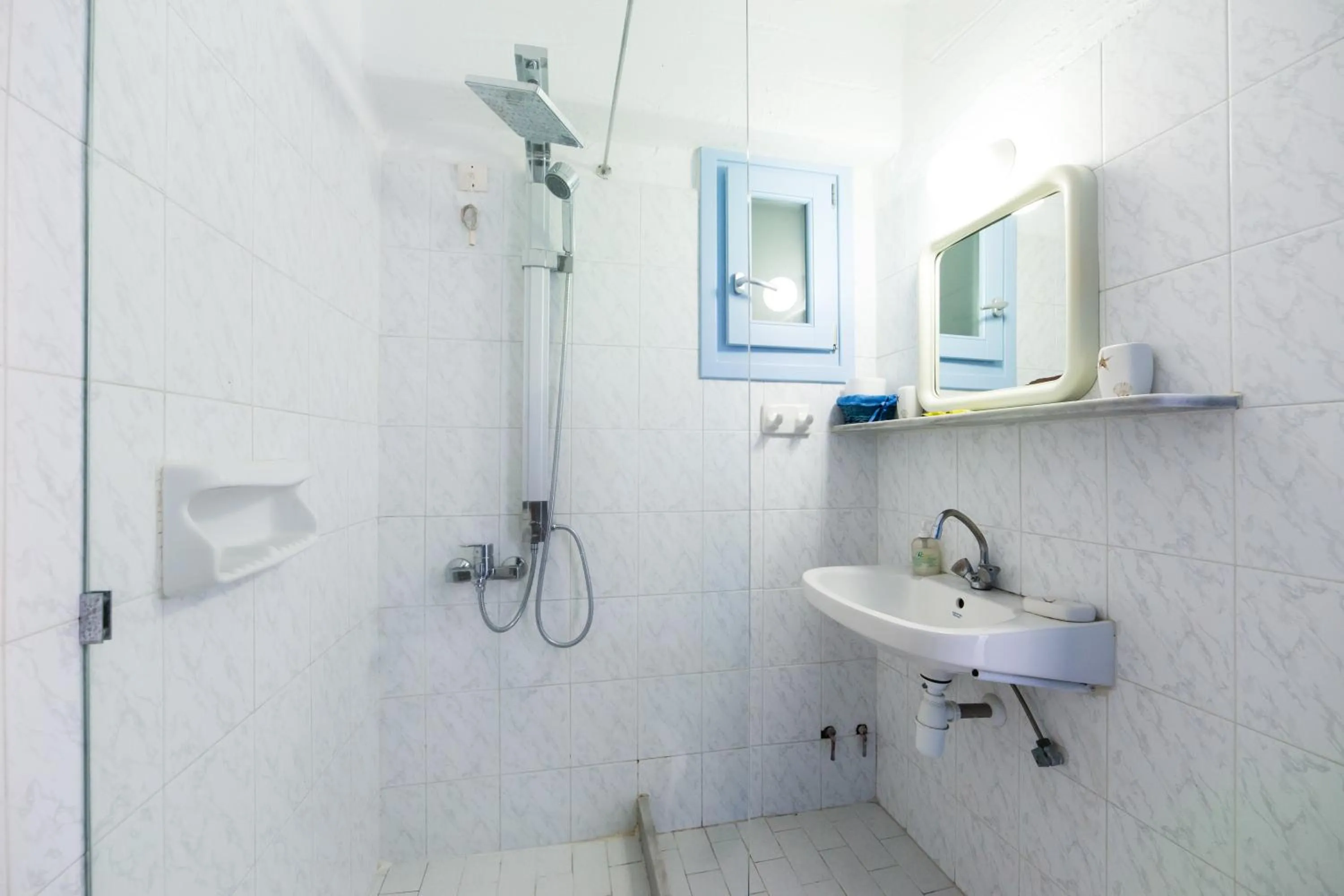 Bathroom in Stratos Apartments & Studios