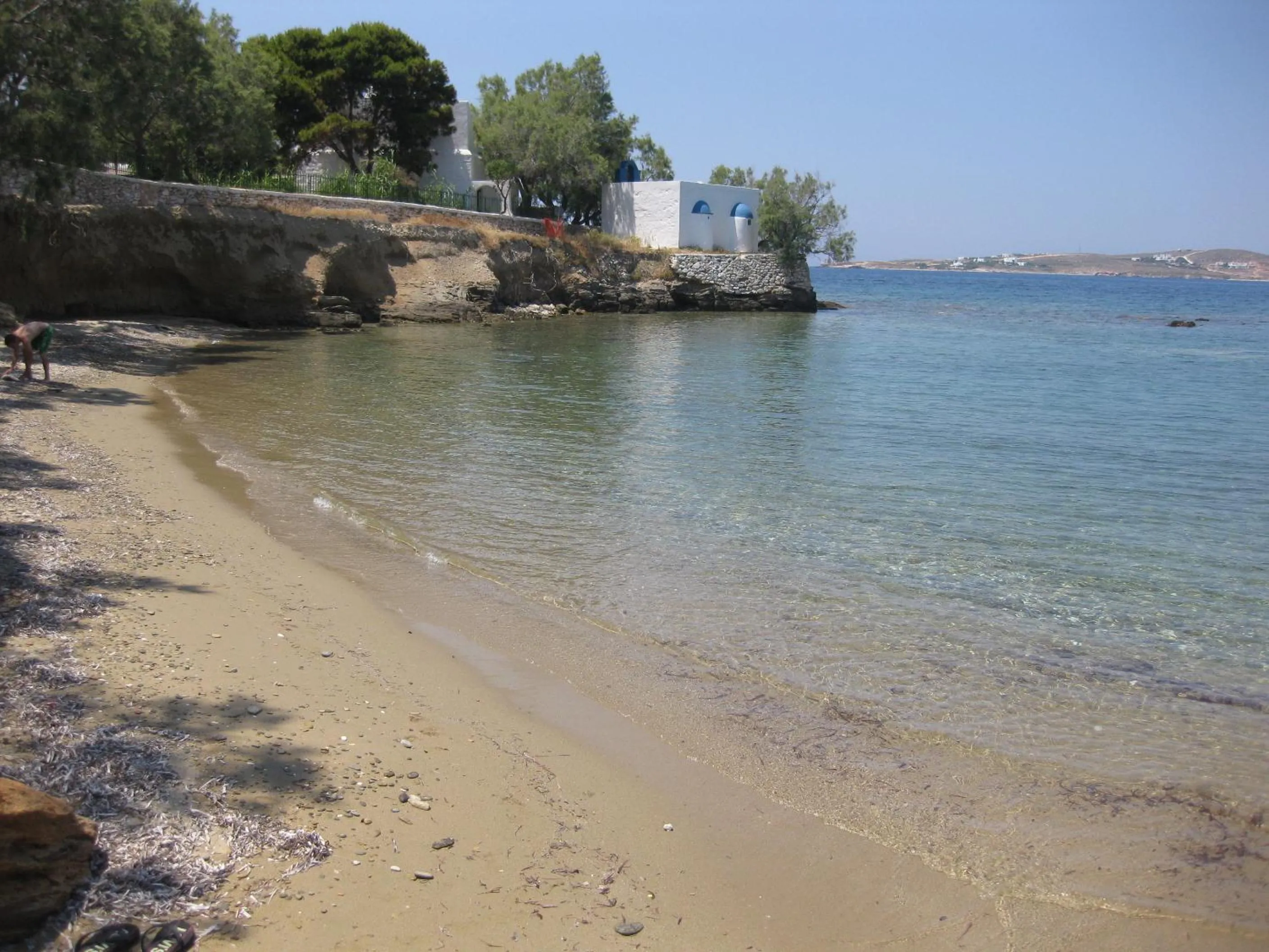 Beach in Stratos Apartments & Studios