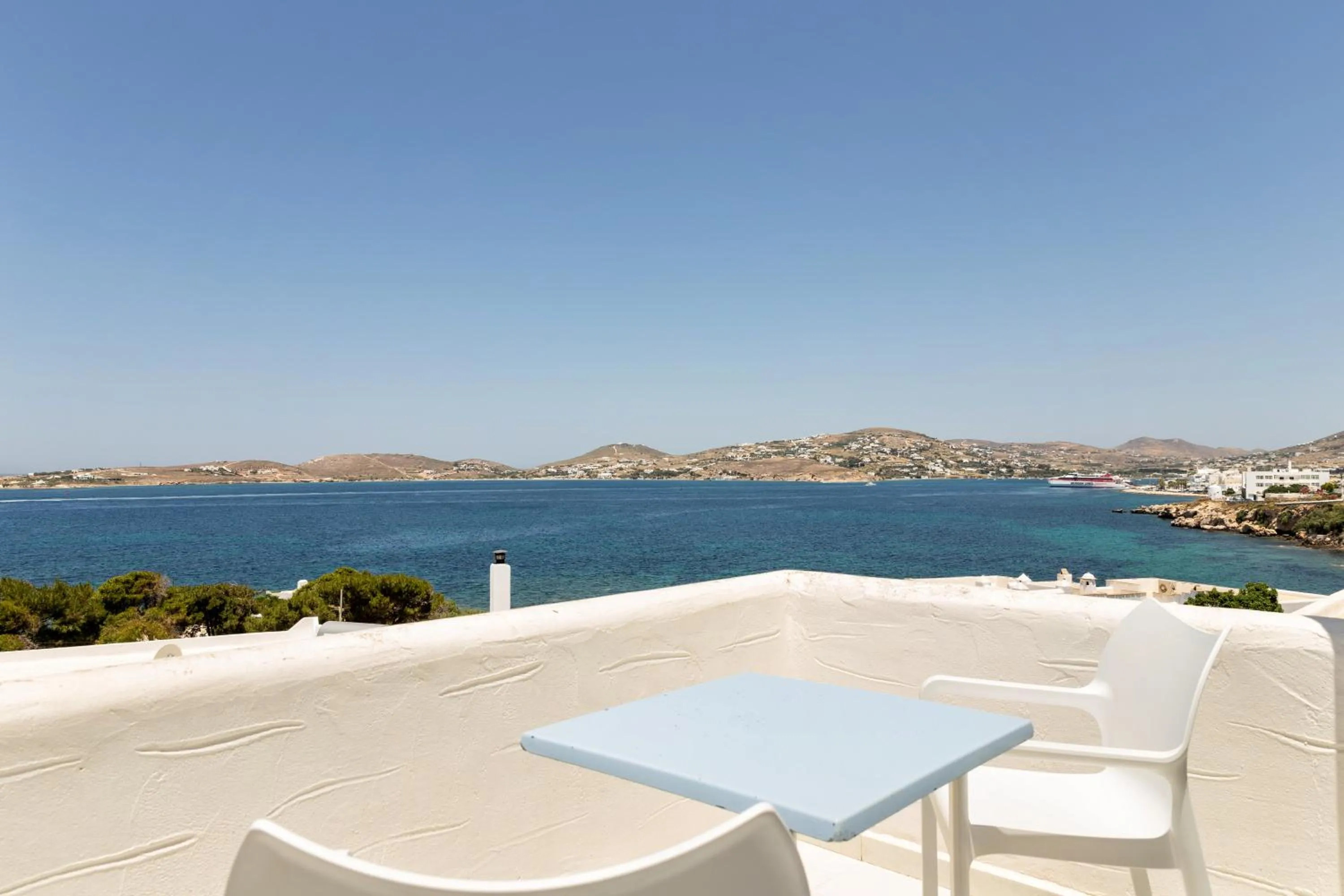 Balcony/Terrace in Stratos Apartments & Studios