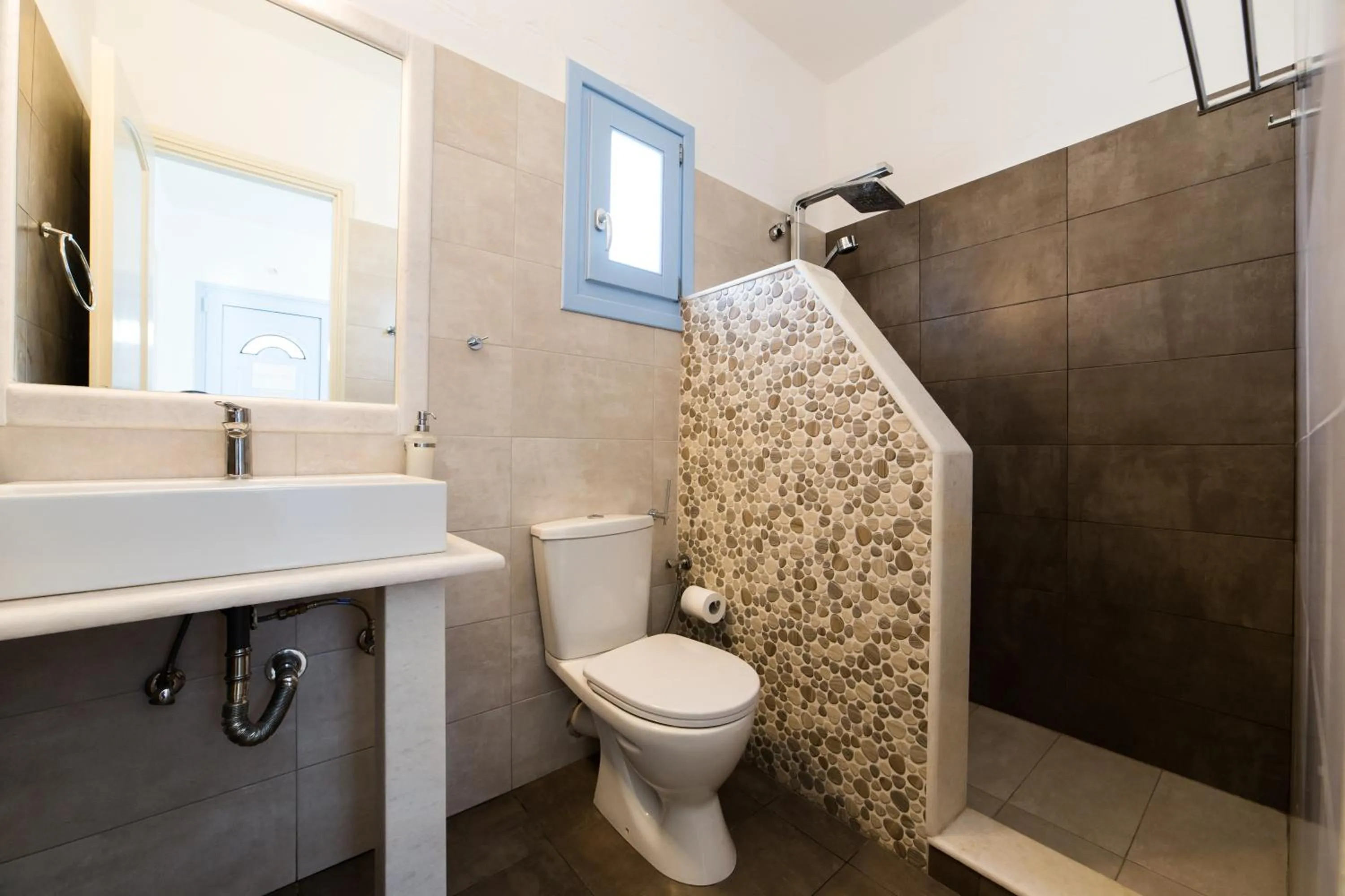 Bathroom in Stratos Apartments & Studios