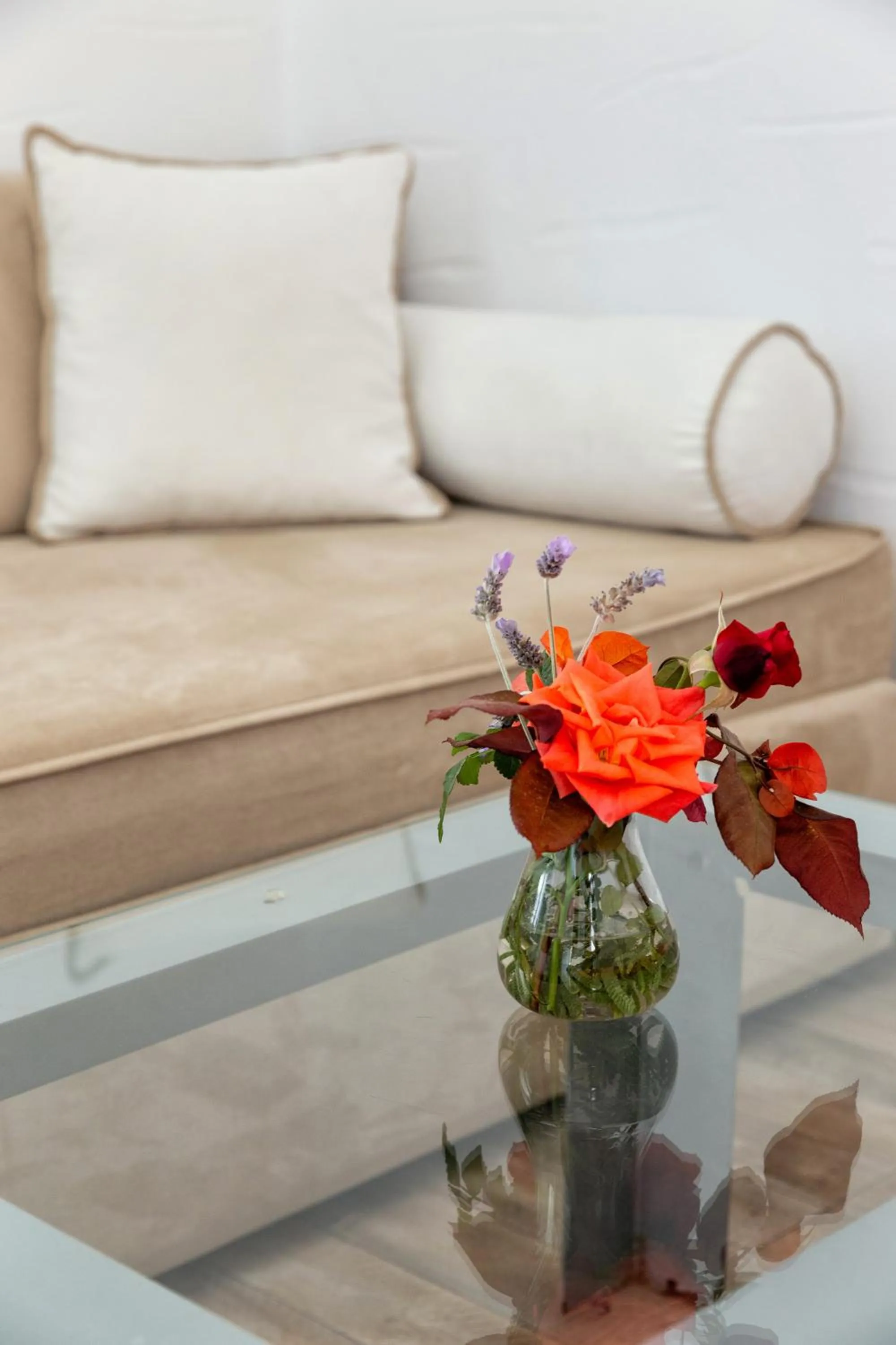 Living room in Stratos Apartments & Studios