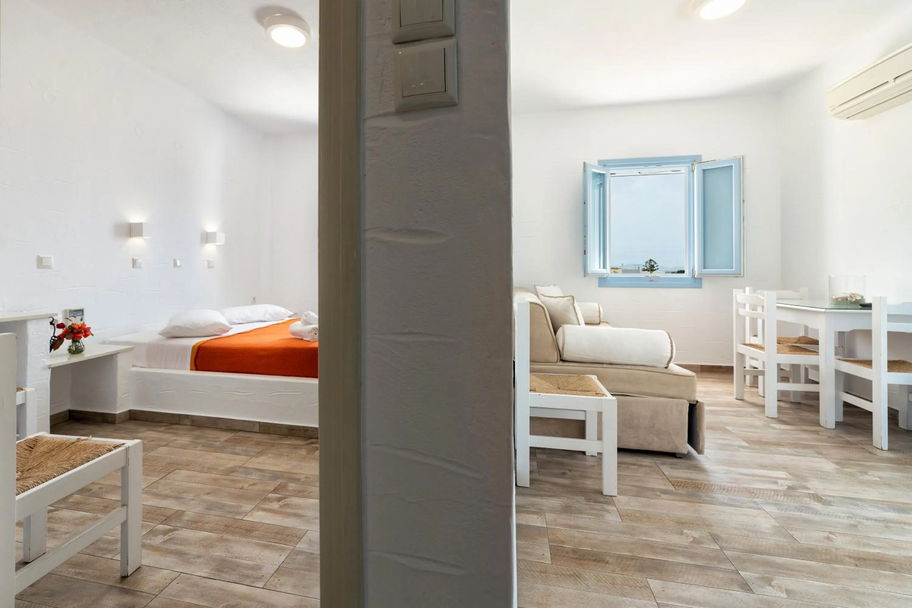 Bathroom in Stratos Apartments & Studios