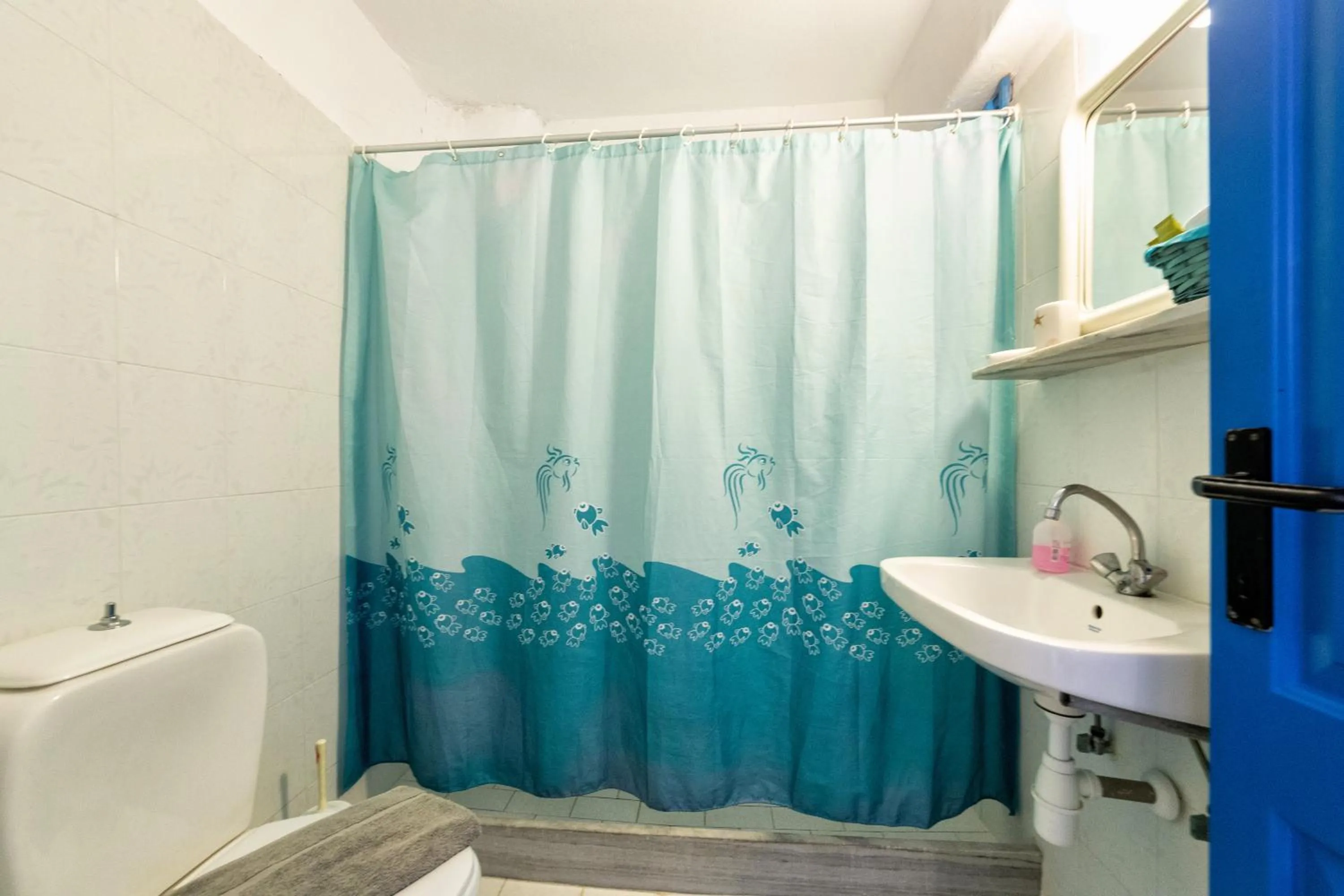 Bathroom in Stratos Apartments & Studios