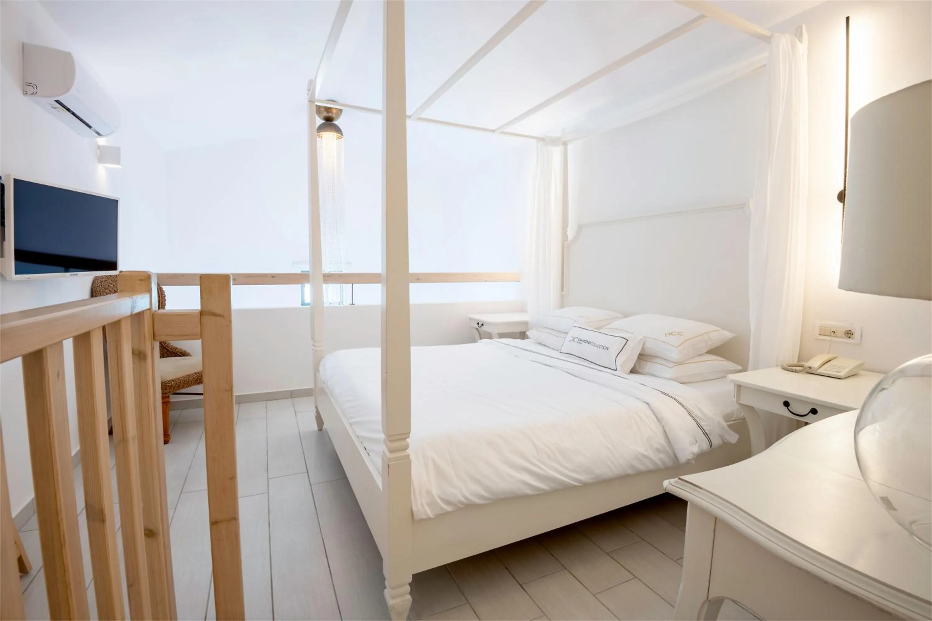 Bedroom, Bed in Diamond Deluxe Hotel - Adults Only