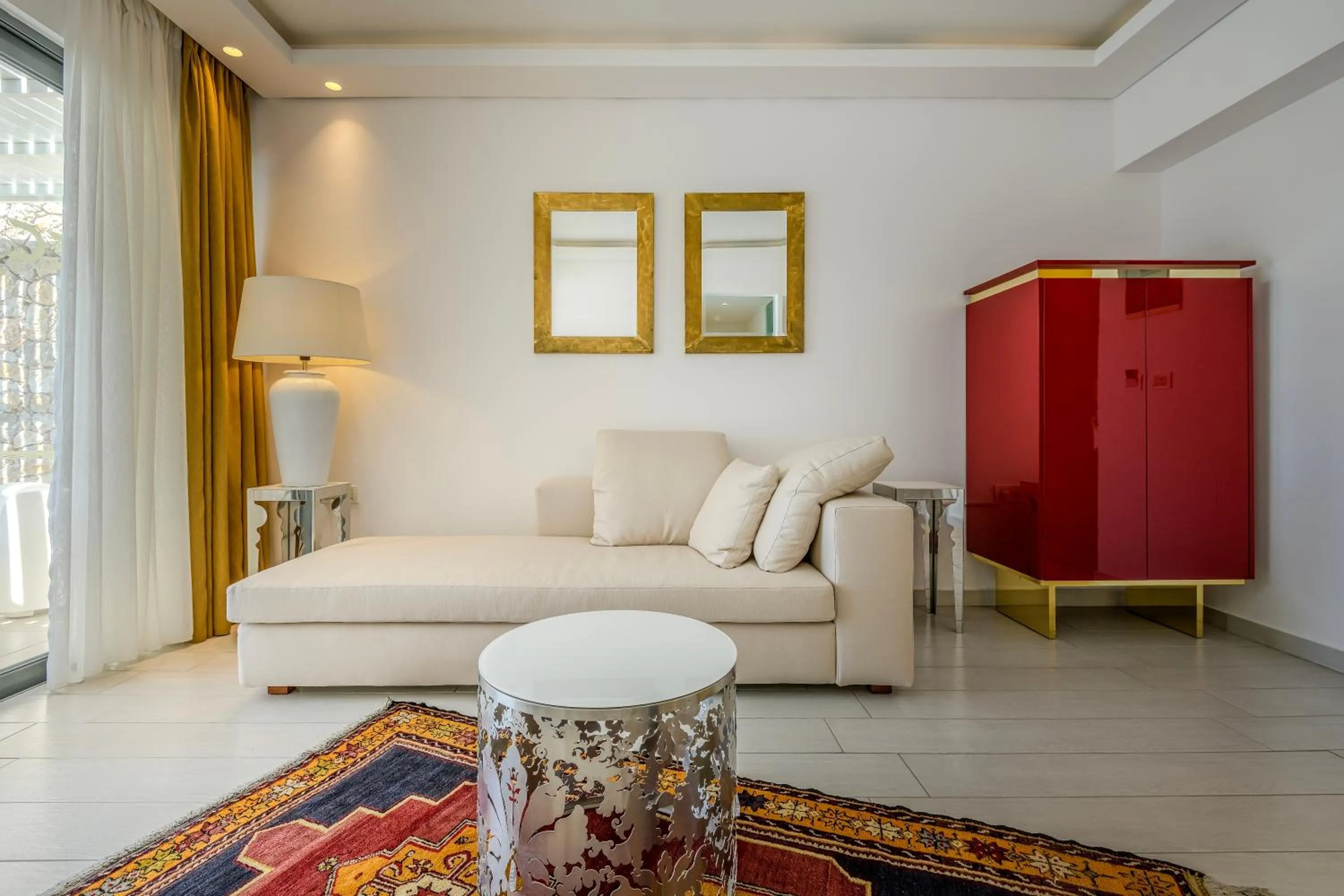 Living room in Diamond Deluxe Hotel - Adults Only & Spa