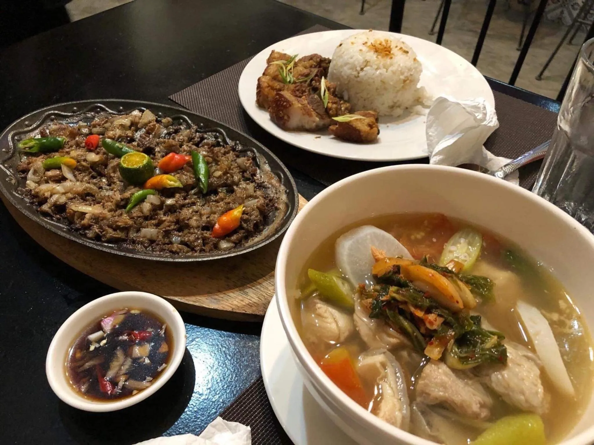 Food close-up in Hometown Hotel - Lacson Bacolod