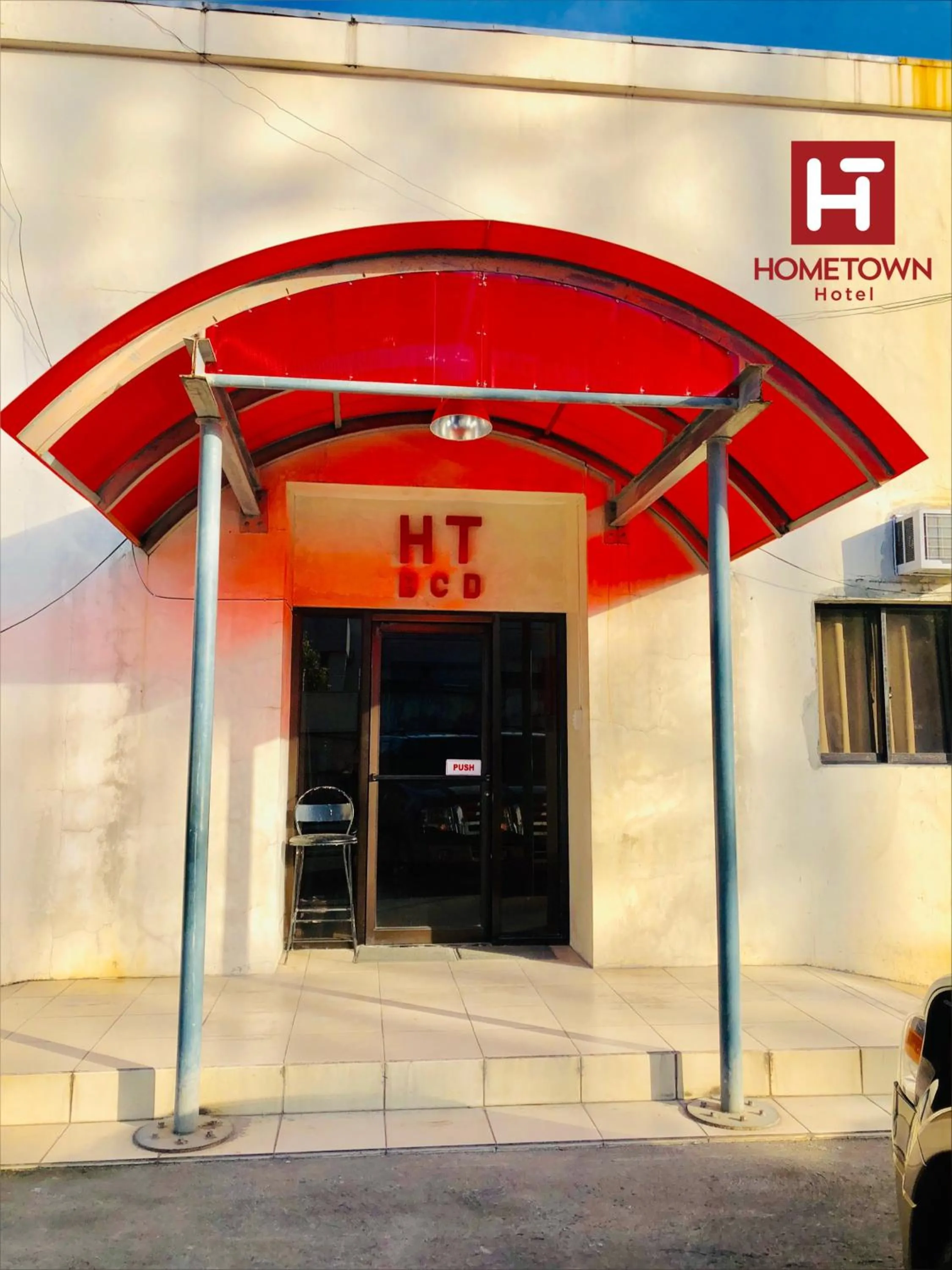 Facade/entrance in Hometown Hotel - Lacson Bacolod