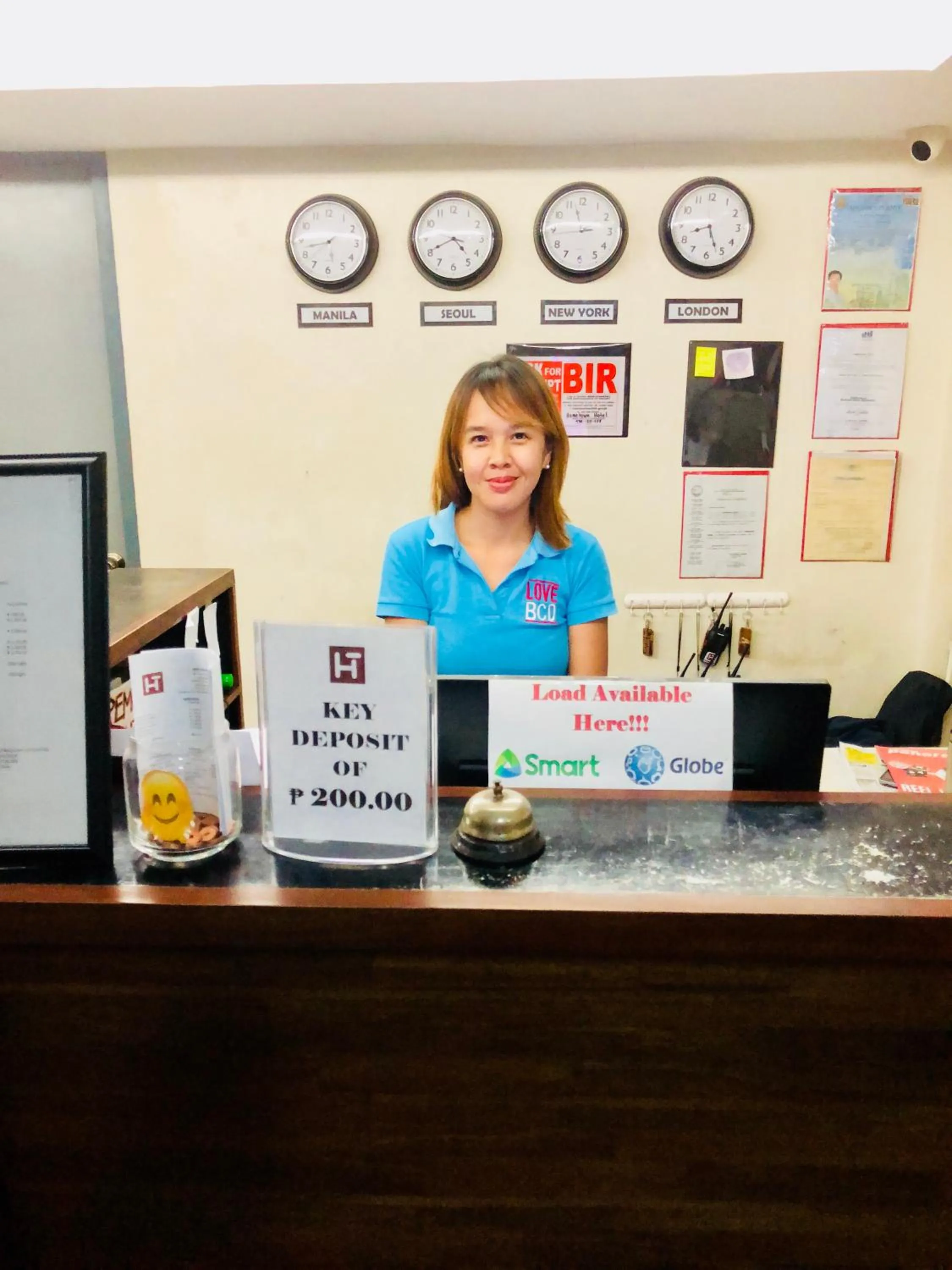 Lobby or reception in Hometown Hotel - Lacson Bacolod
