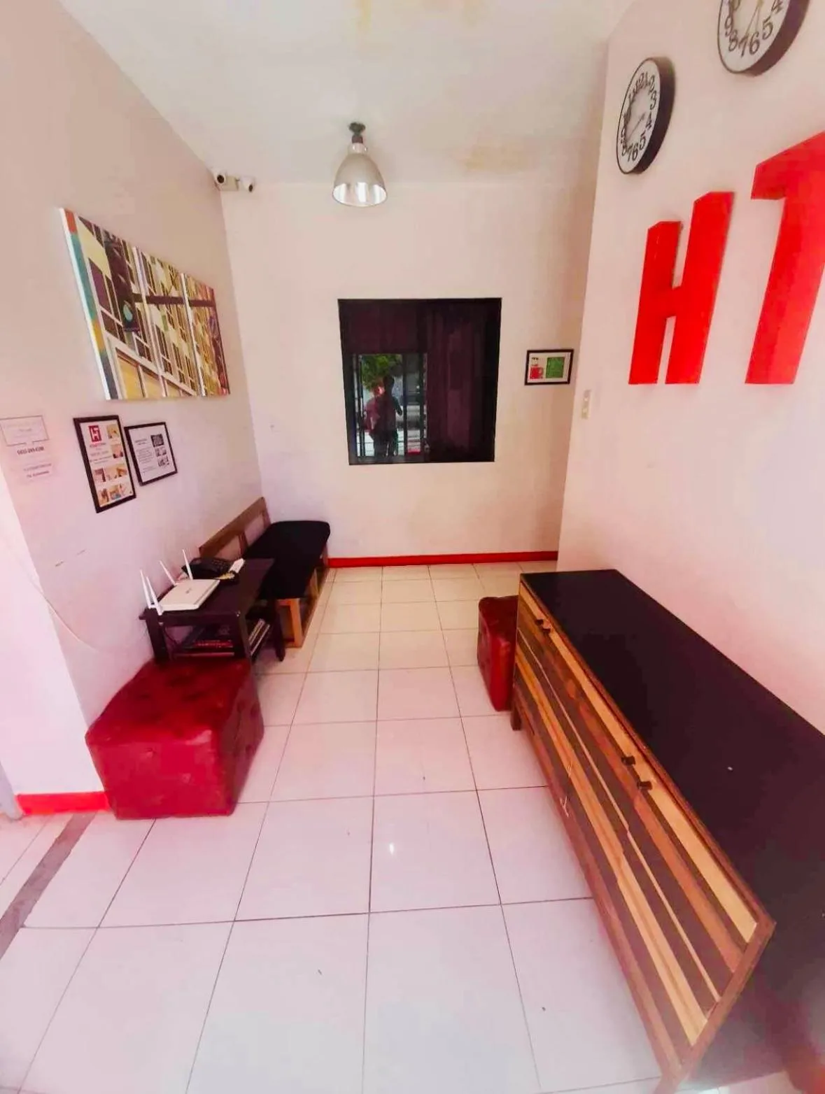 Seating area in Hometown Hotel - Lacson Bacolod