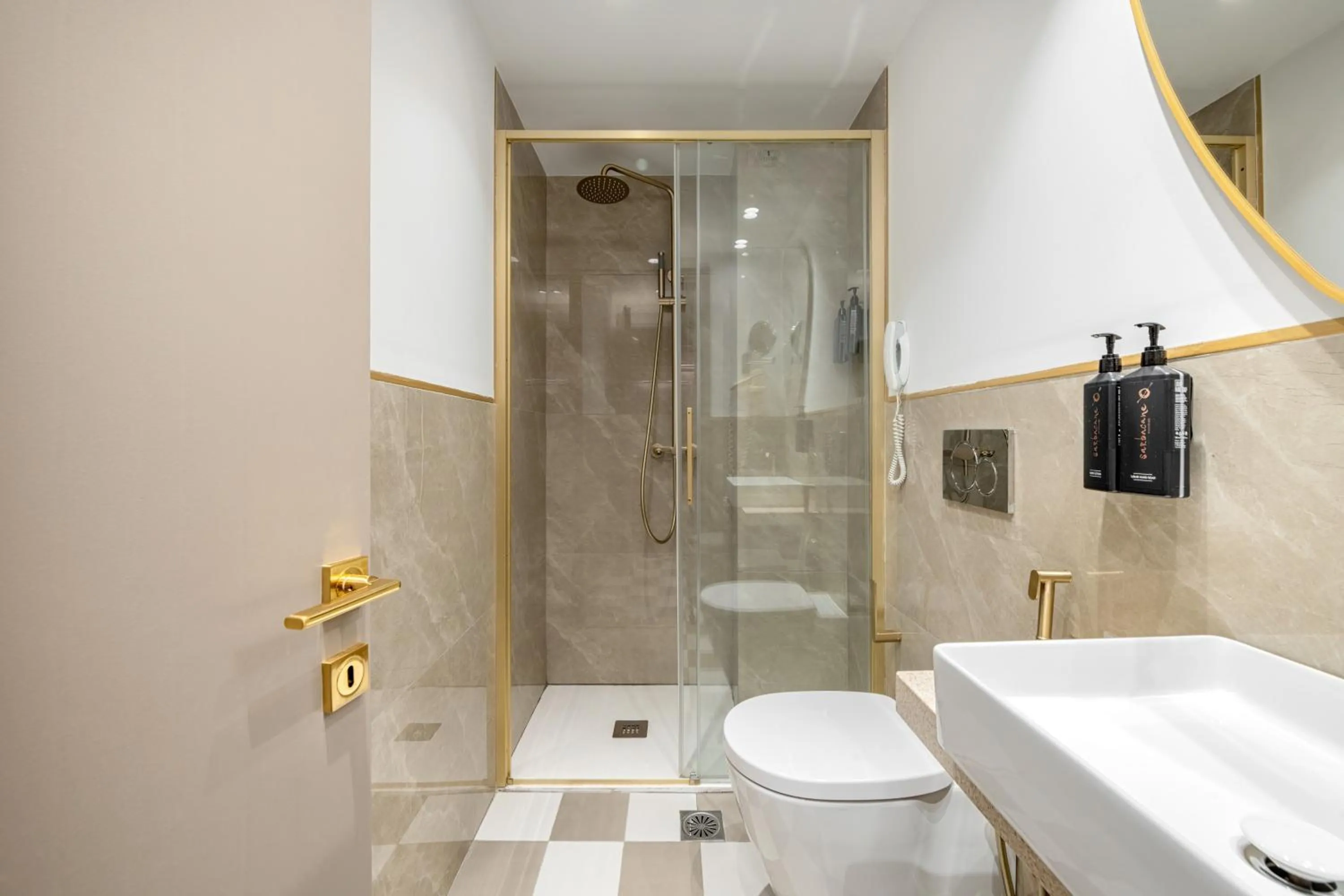 Shower in Corfu Mare Boutique Hotel -Adults only