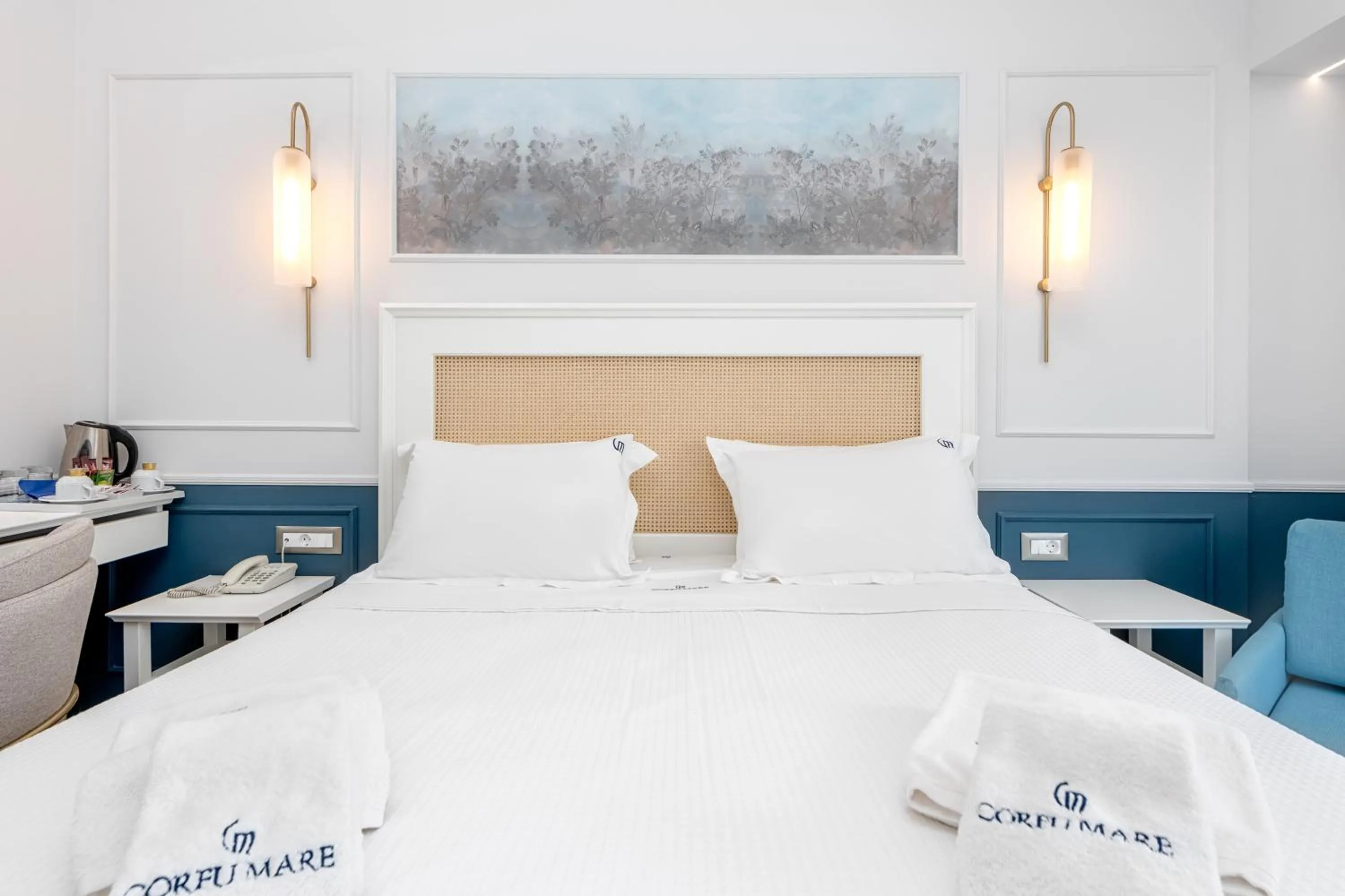 Bed in Corfu Mare Boutique Hotel -Adults only