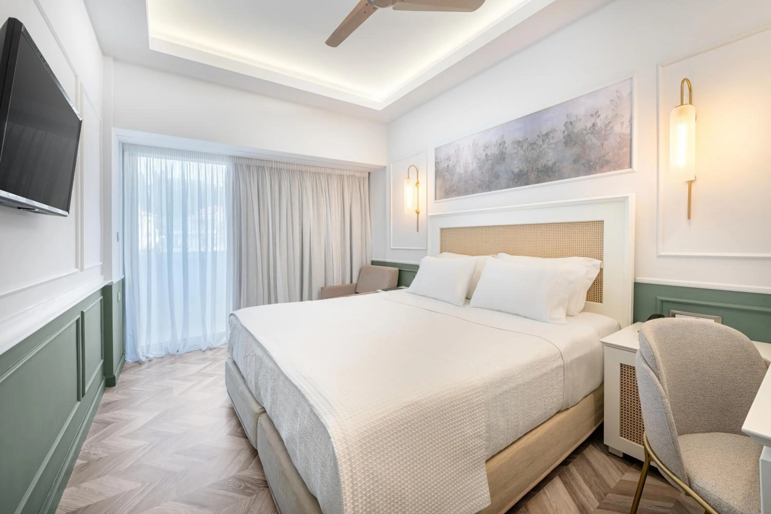 Bed in Corfu Mare Boutique Hotel -Adults only