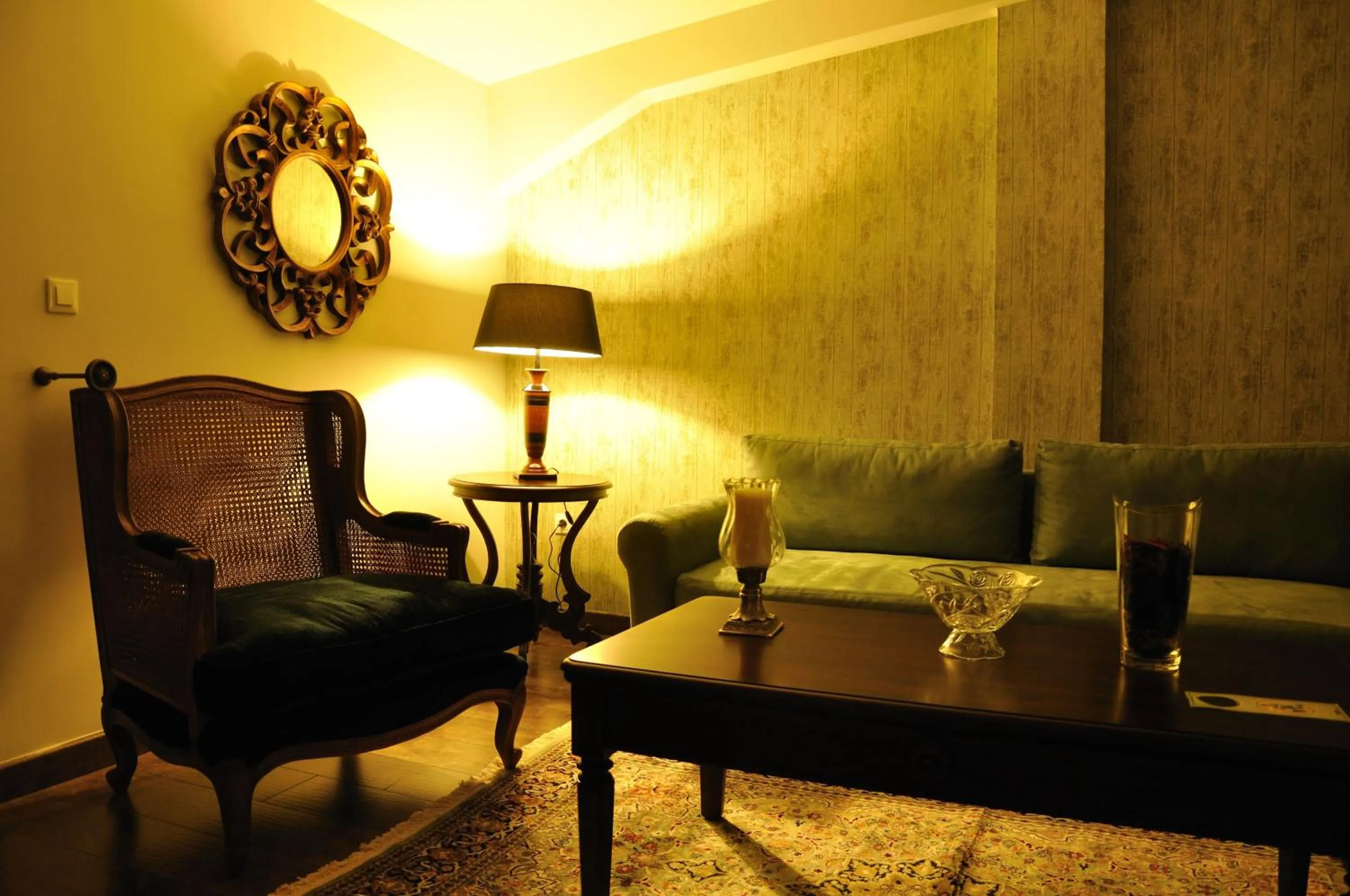 Living room in Corfu Mare Boutique Hotel -Adults only