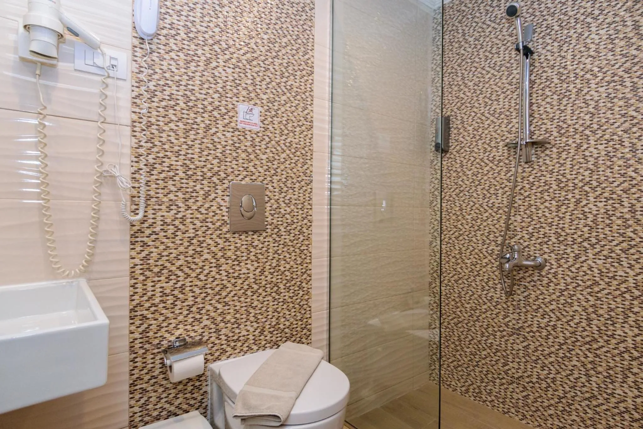 Shower in Archontiki City Hotel