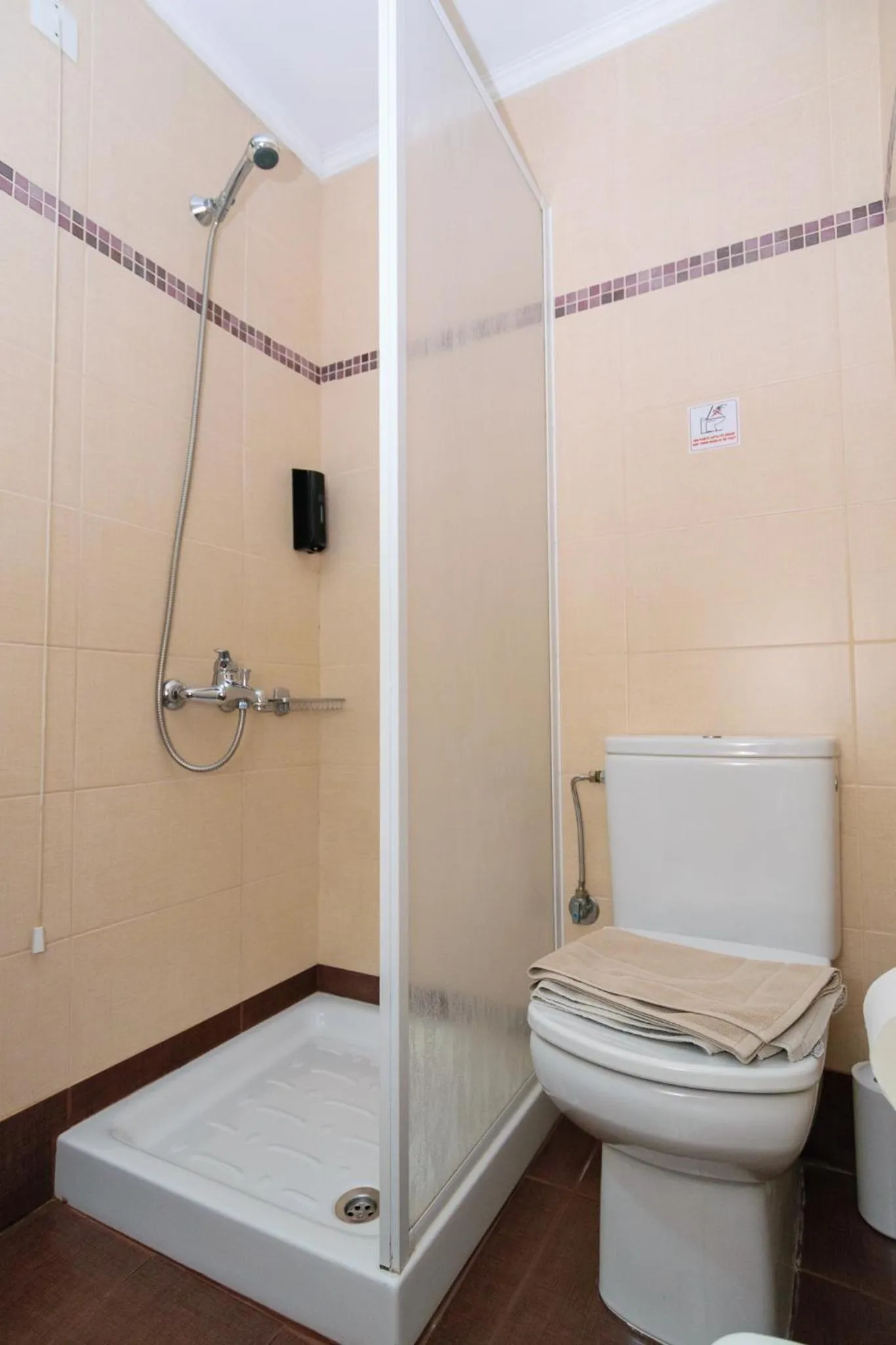 Shower in Archontiki City Hotel