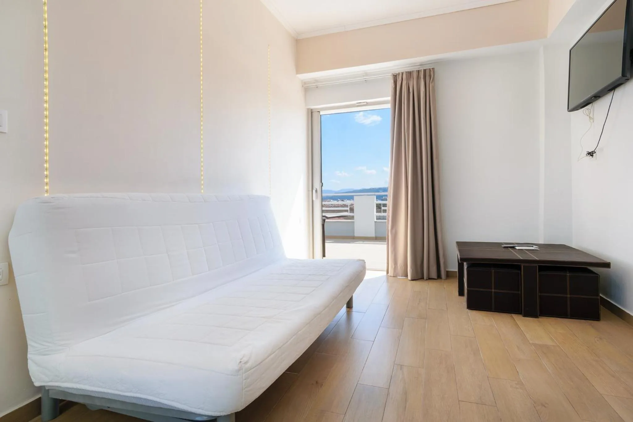 Seating area, Bed in Archontiki City Hotel