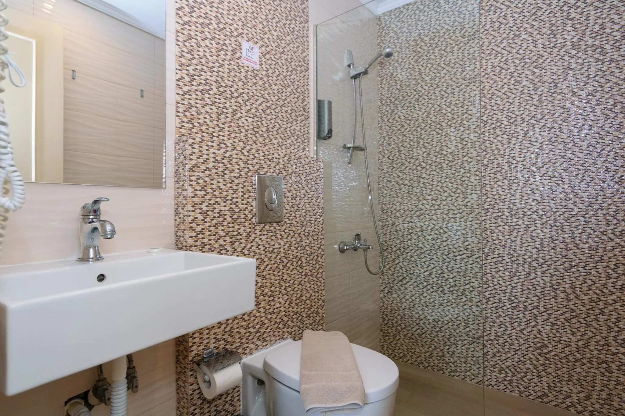 Shower in Archontiki City Hotel
