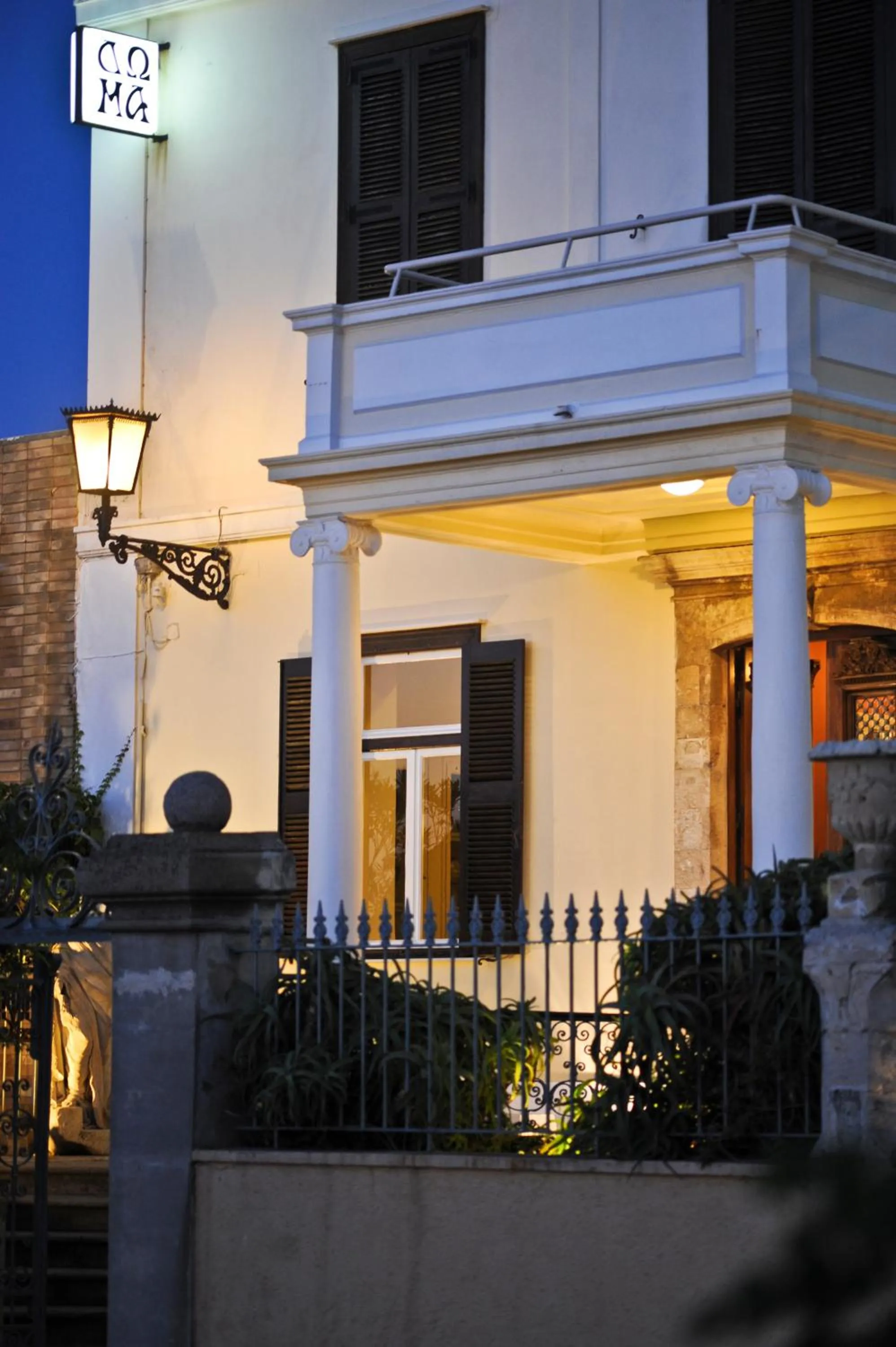 Facade/entrance in Doma Hotel