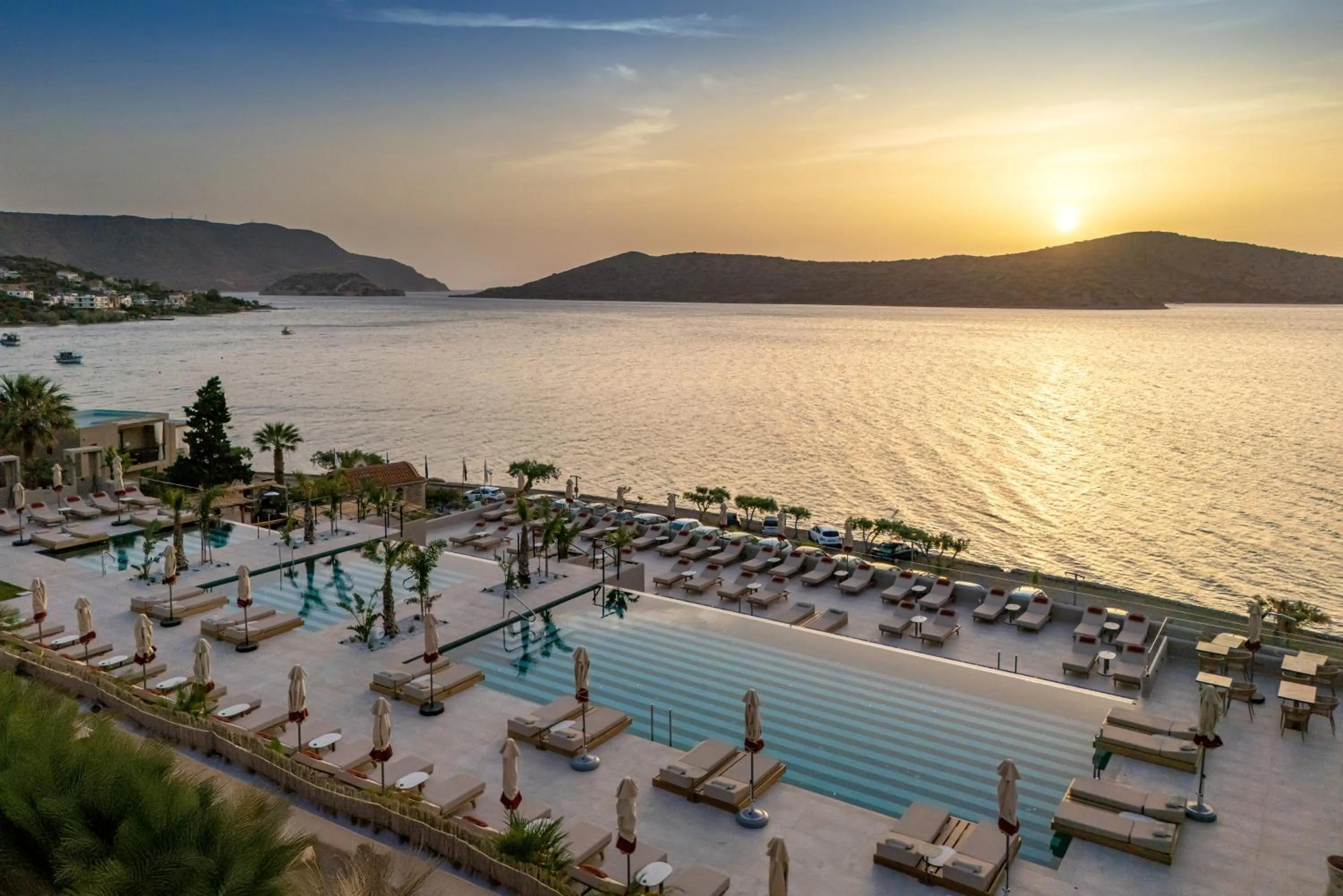 Pool view in Enorme Infinity Elounda - Adults Only