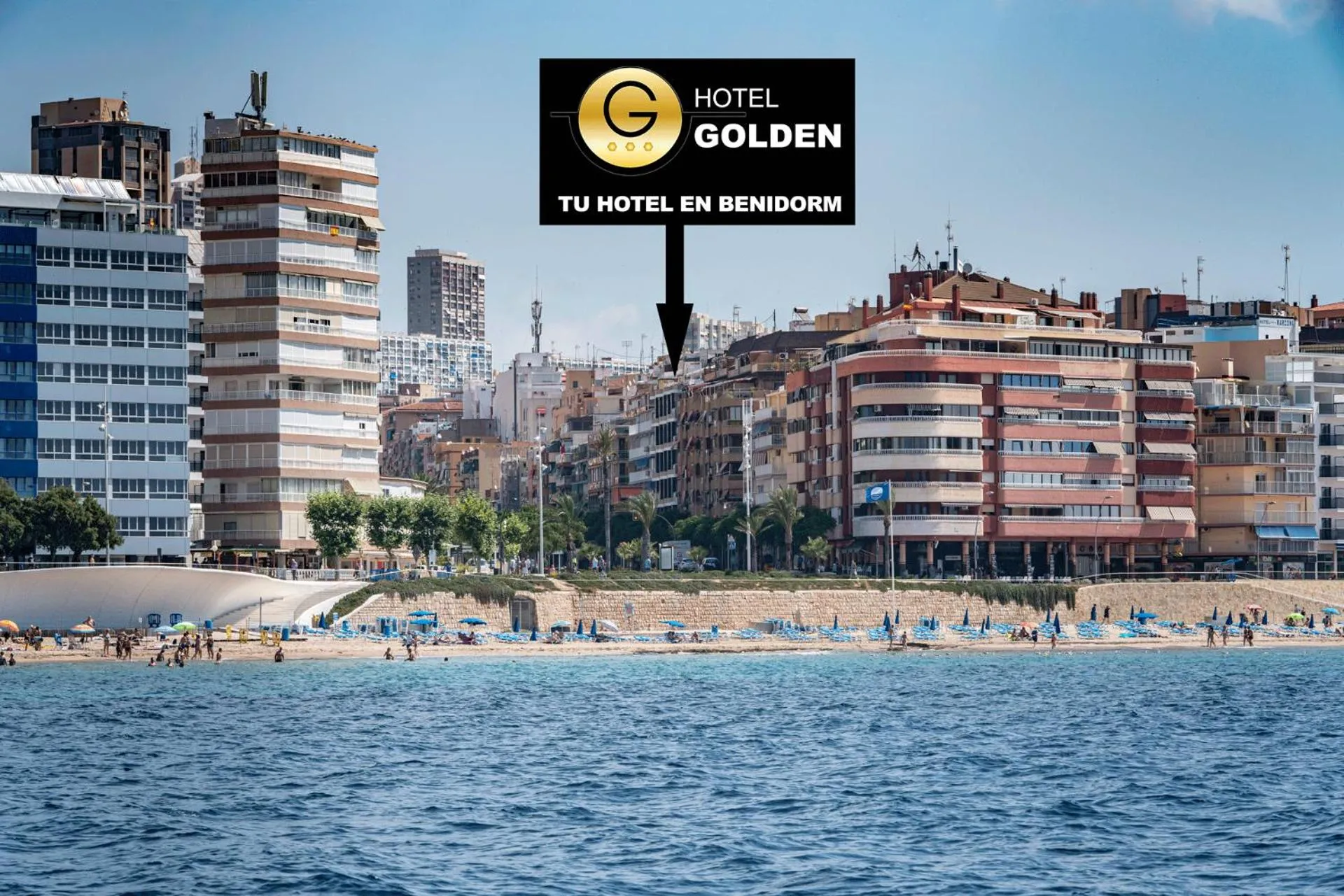 Beach in Hotel Golden