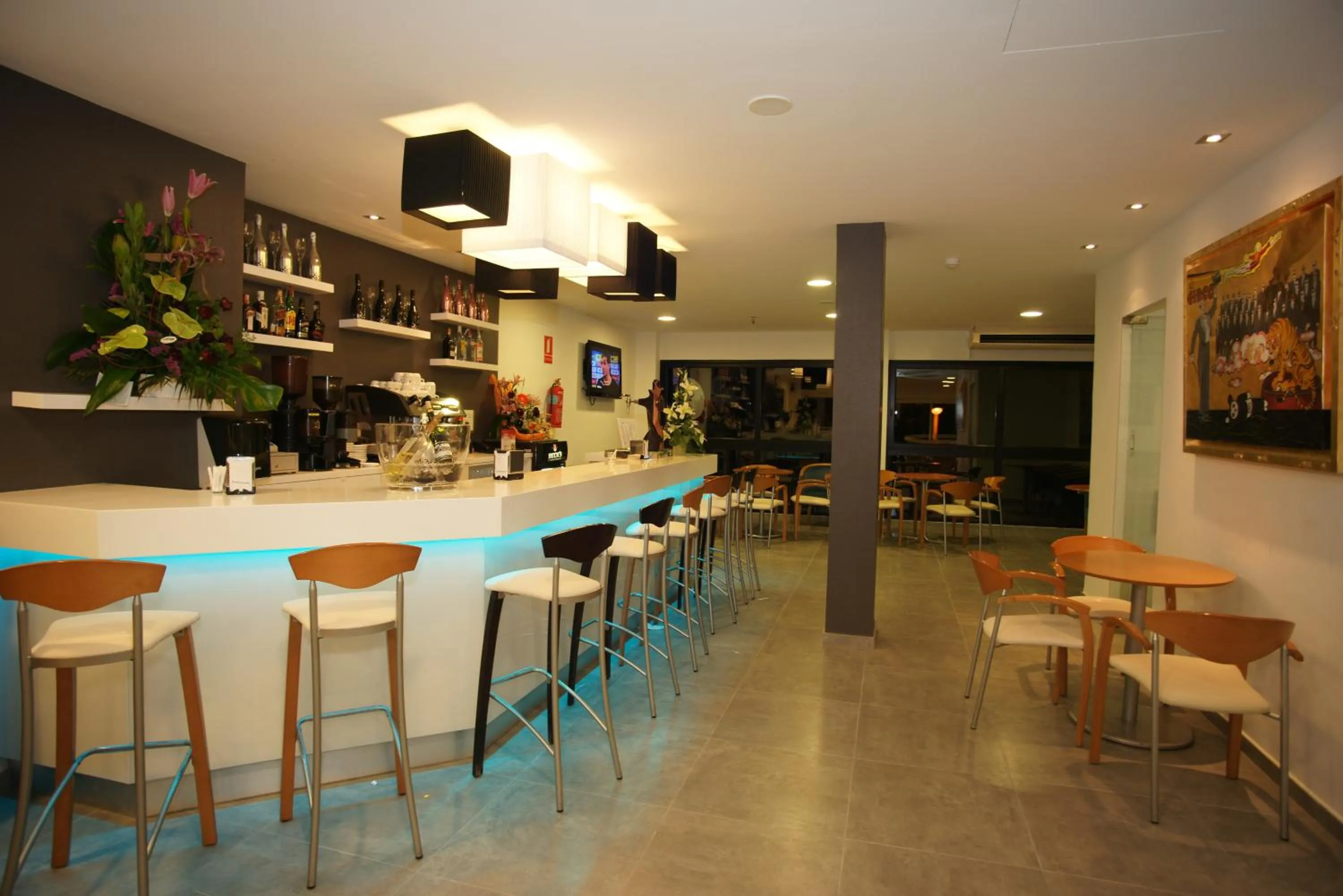 Communal lounge/ TV room in Hotel Golden