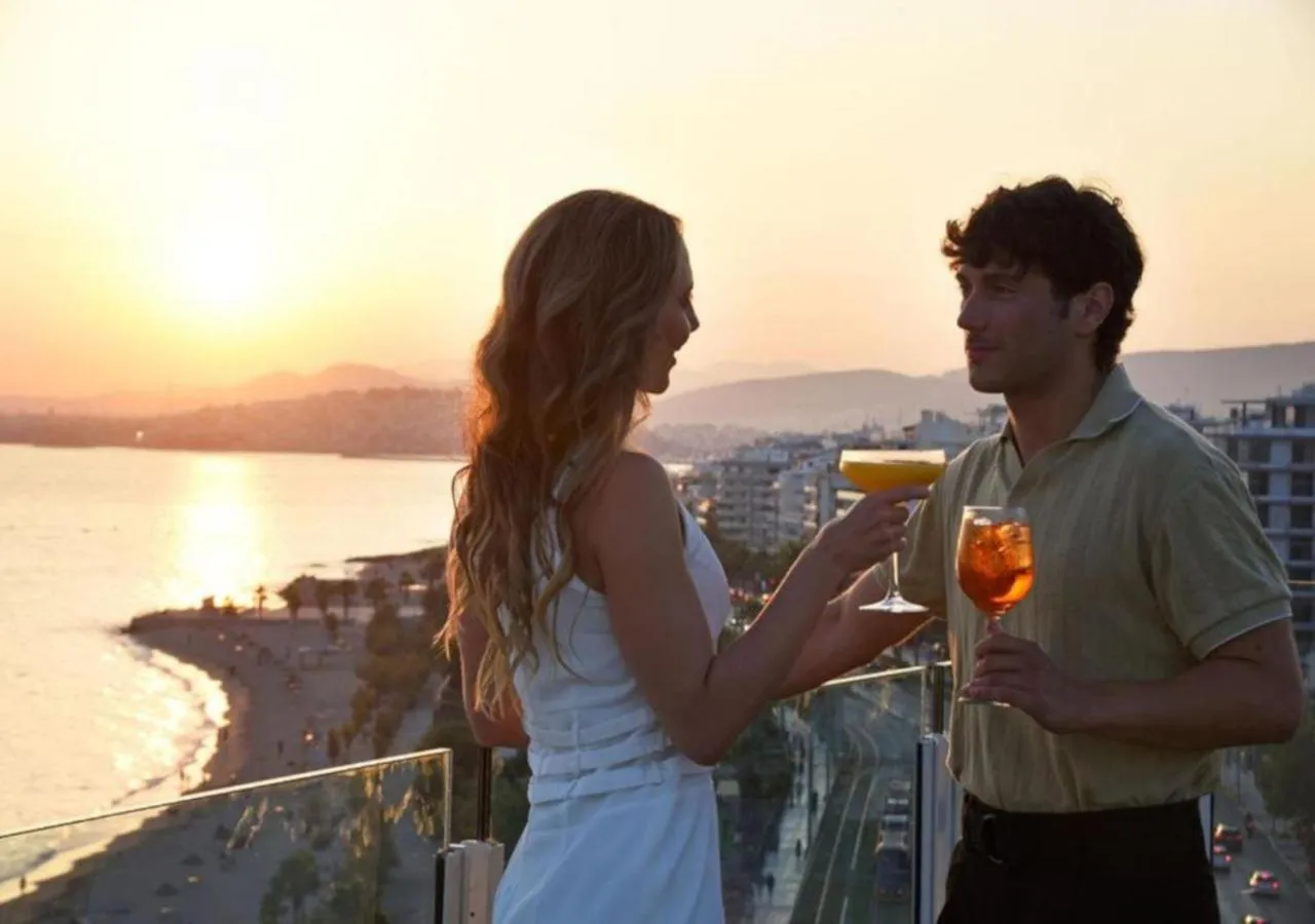 Property building in Poseidon Athens Hotel