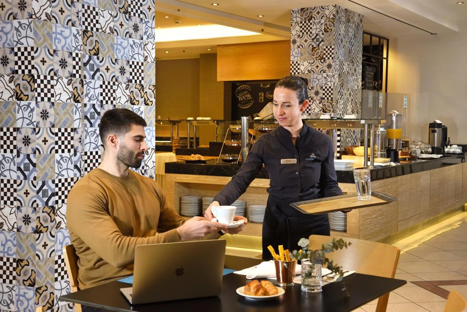 Property building in Poseidon Athens Hotel