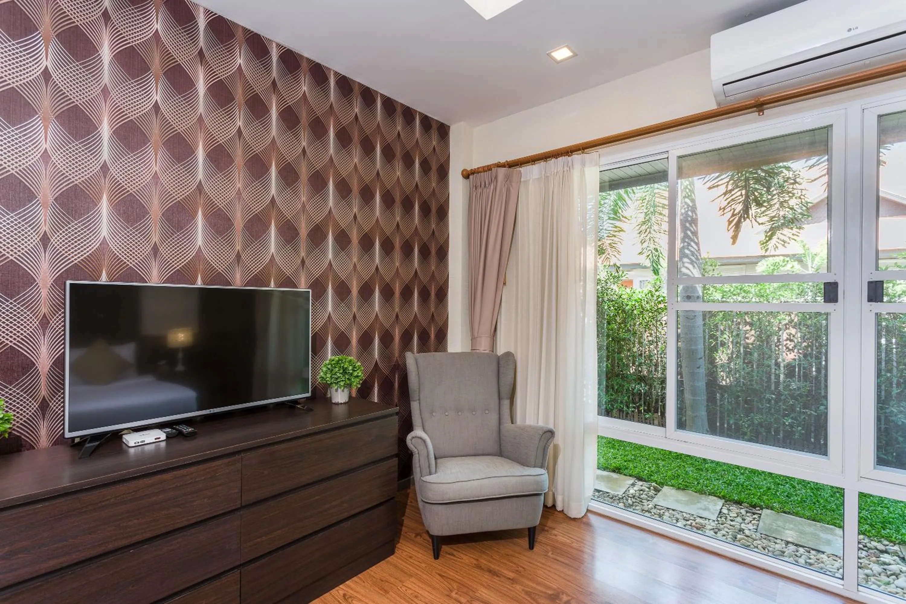 Bedroom in The Ville Pool Villa Jomtien A23