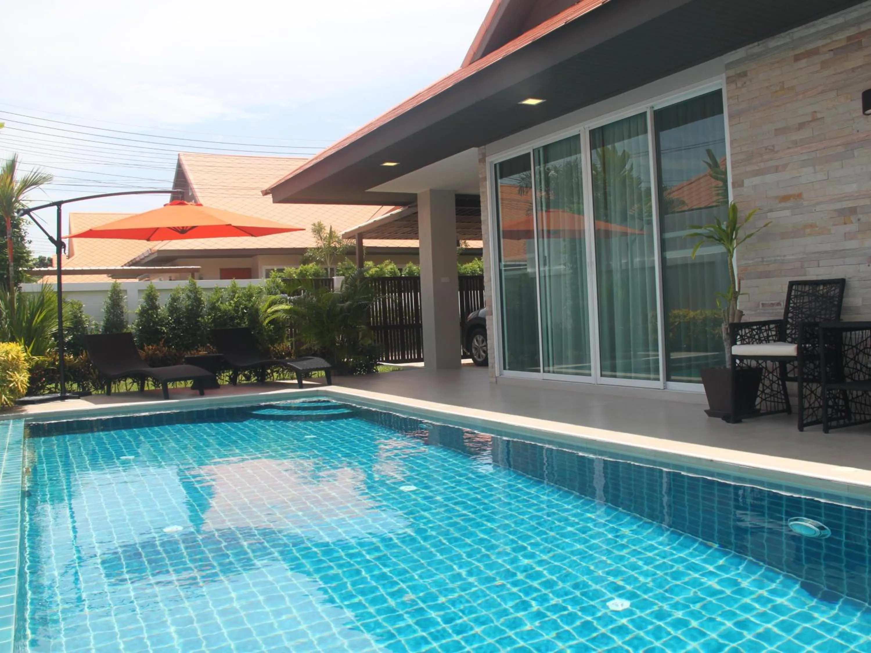 Swimming pool in The Ville Pool Villa Jomtien A23