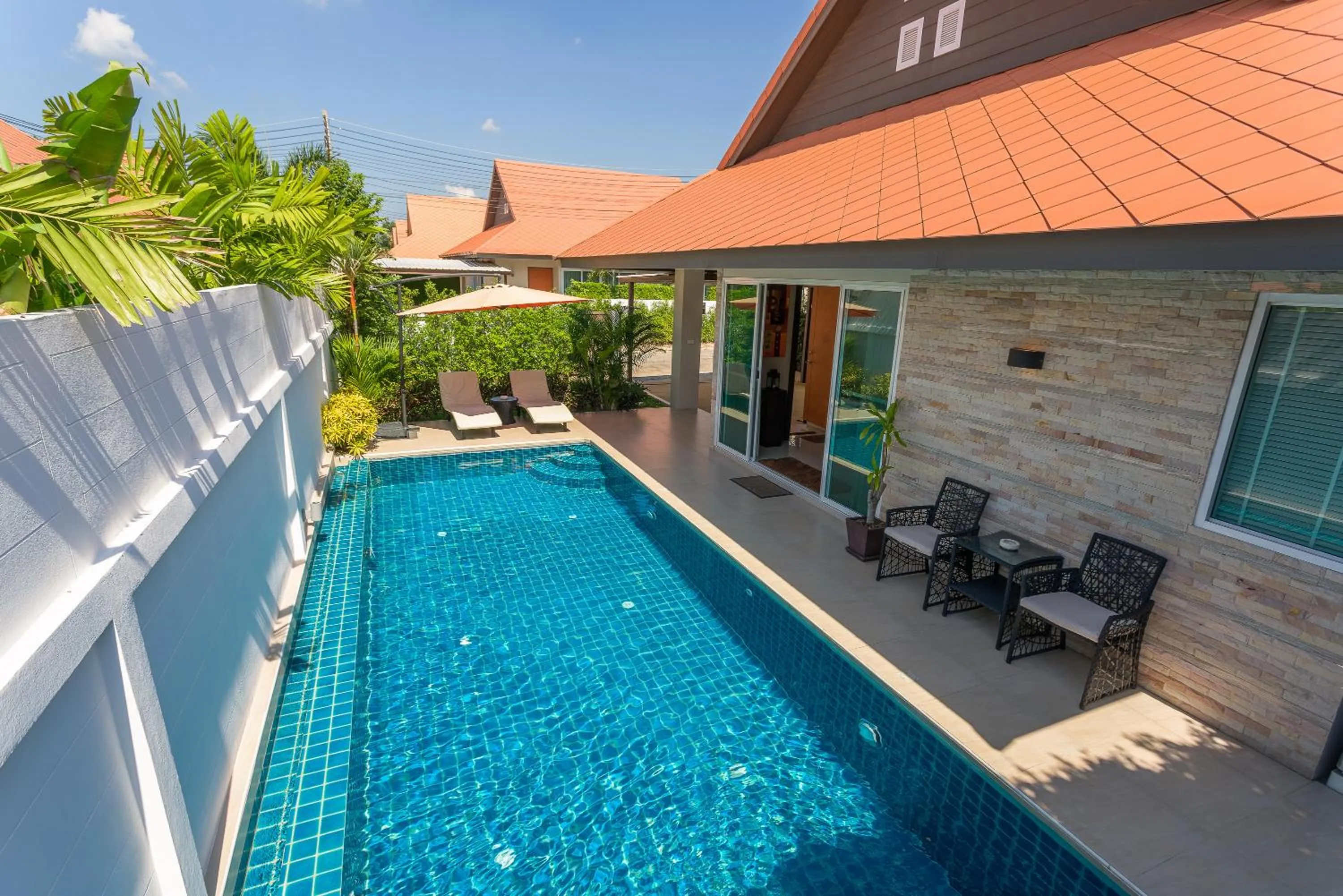 Swimming pool in The Ville Pool Villa Jomtien A23