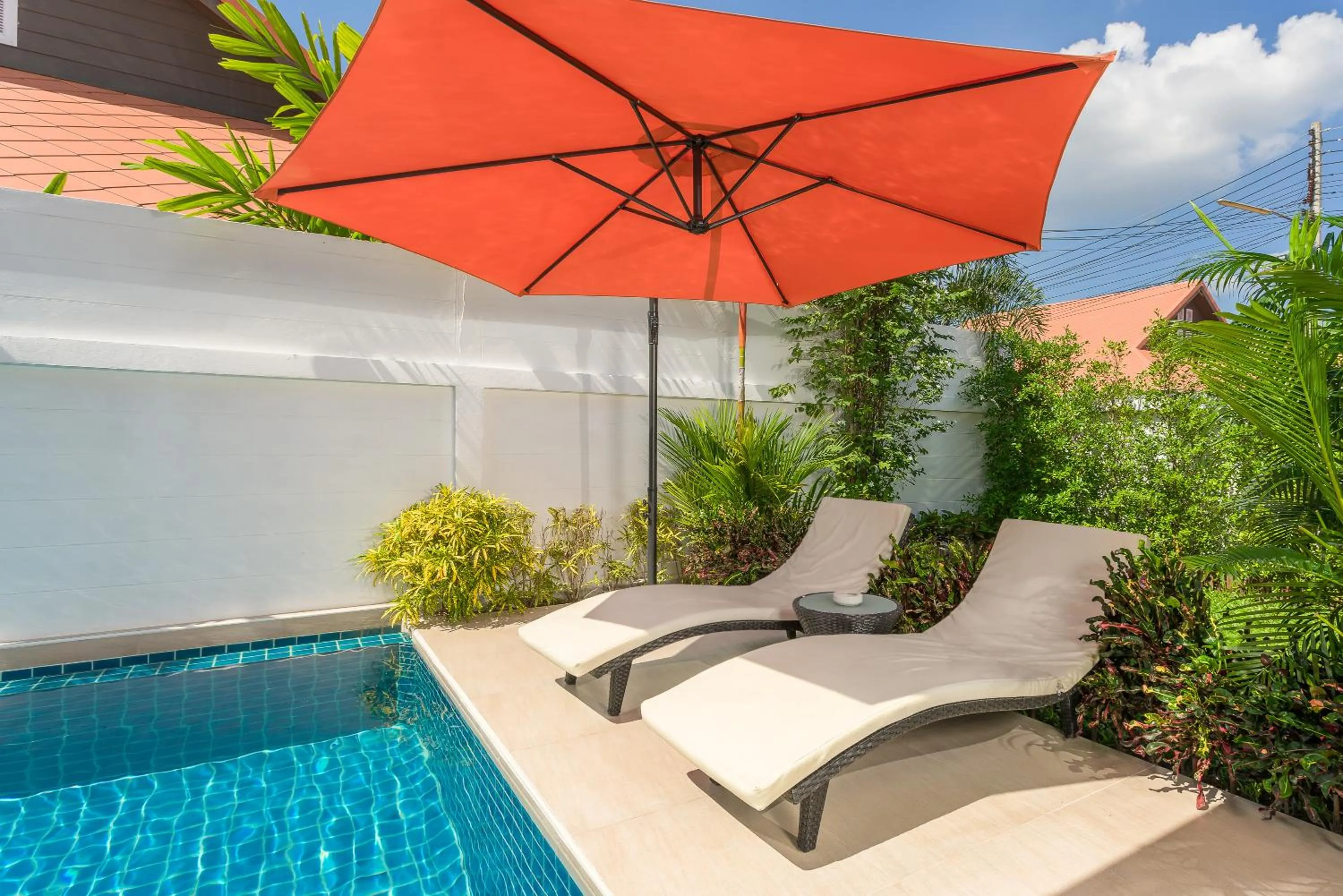 Swimming pool in The Ville Pool Villa Jomtien A23