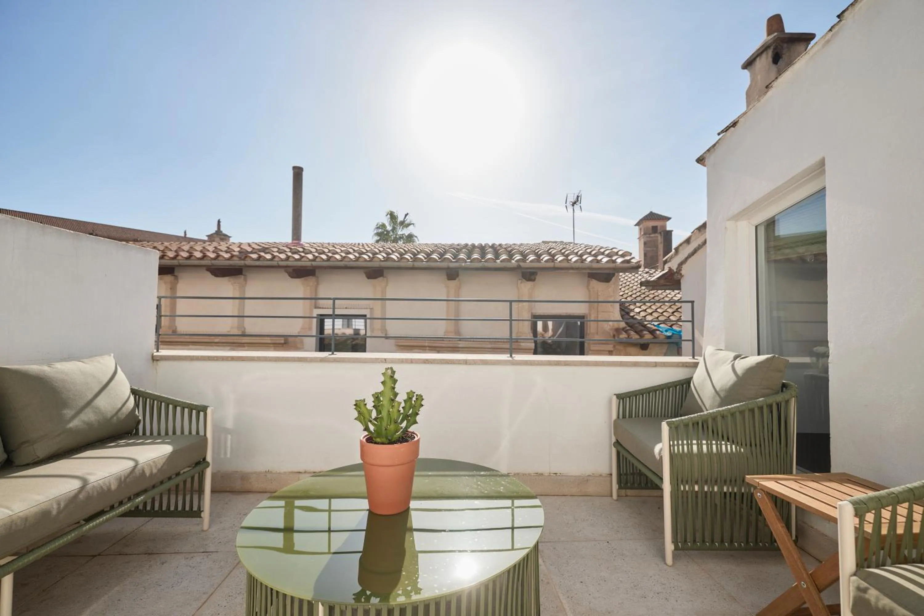 Balcony/Terrace in Can Savella - Turismo de Interior