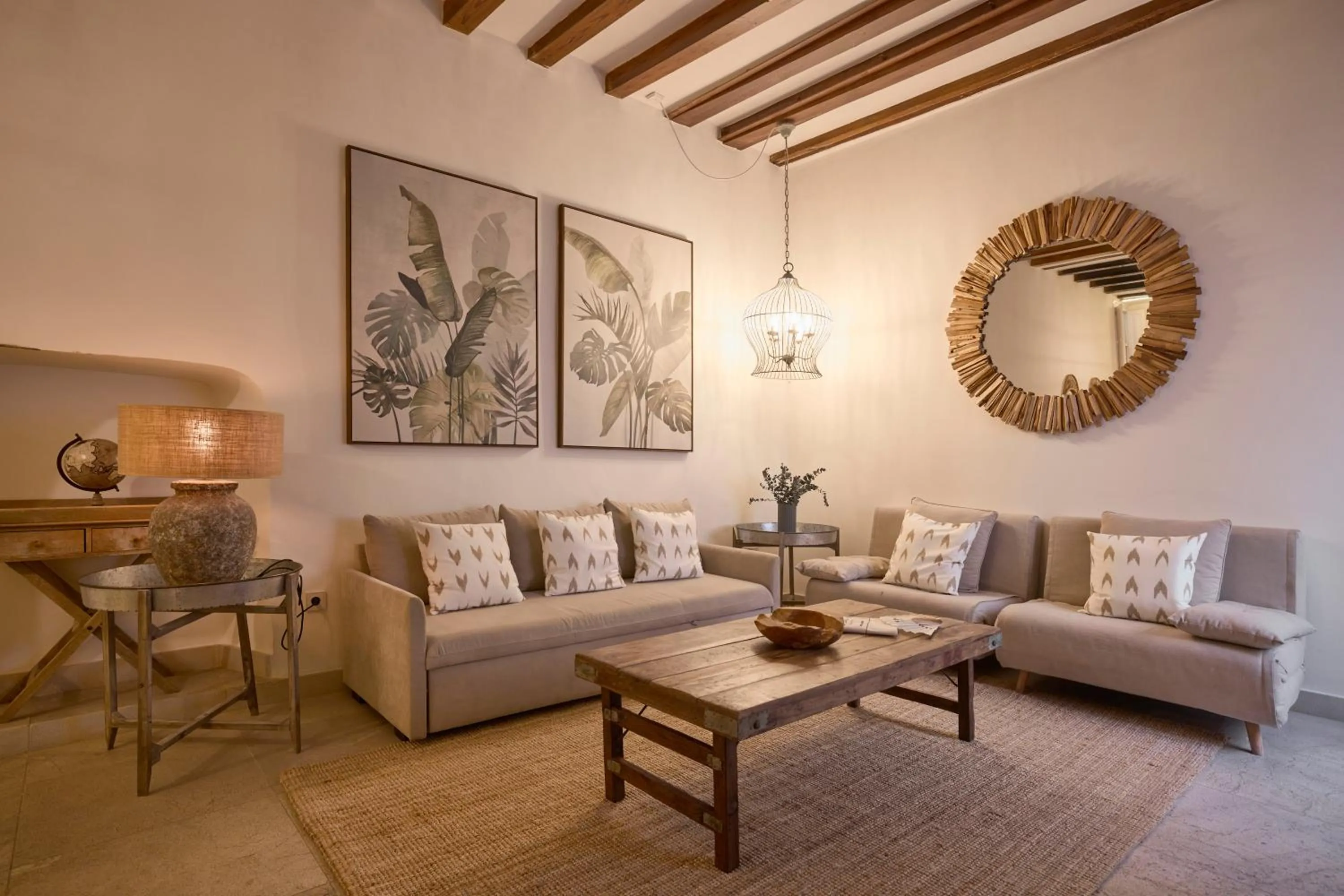 Living room in Can Savella - Turismo de Interior