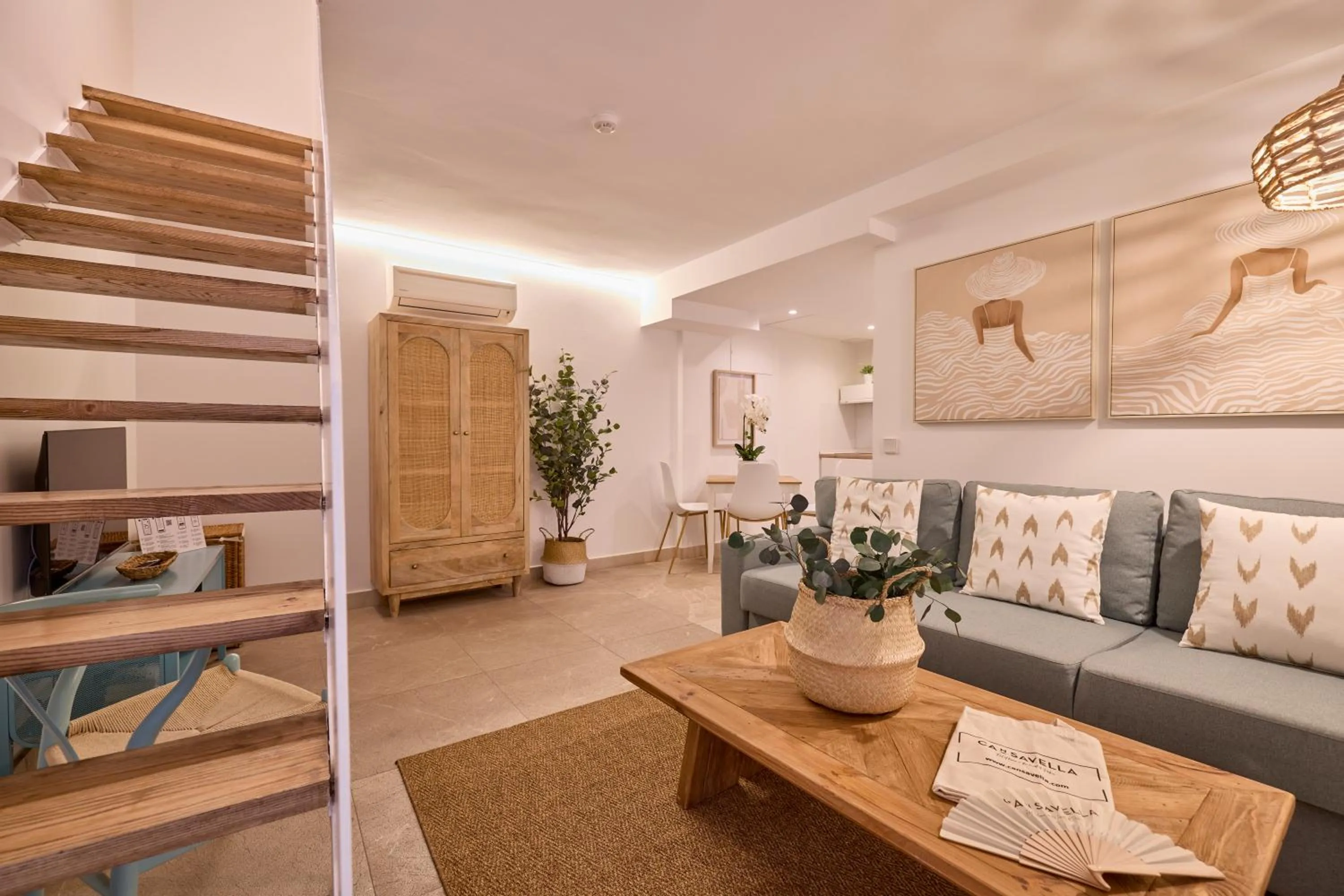 Living room in Can Savella - Turismo de Interior