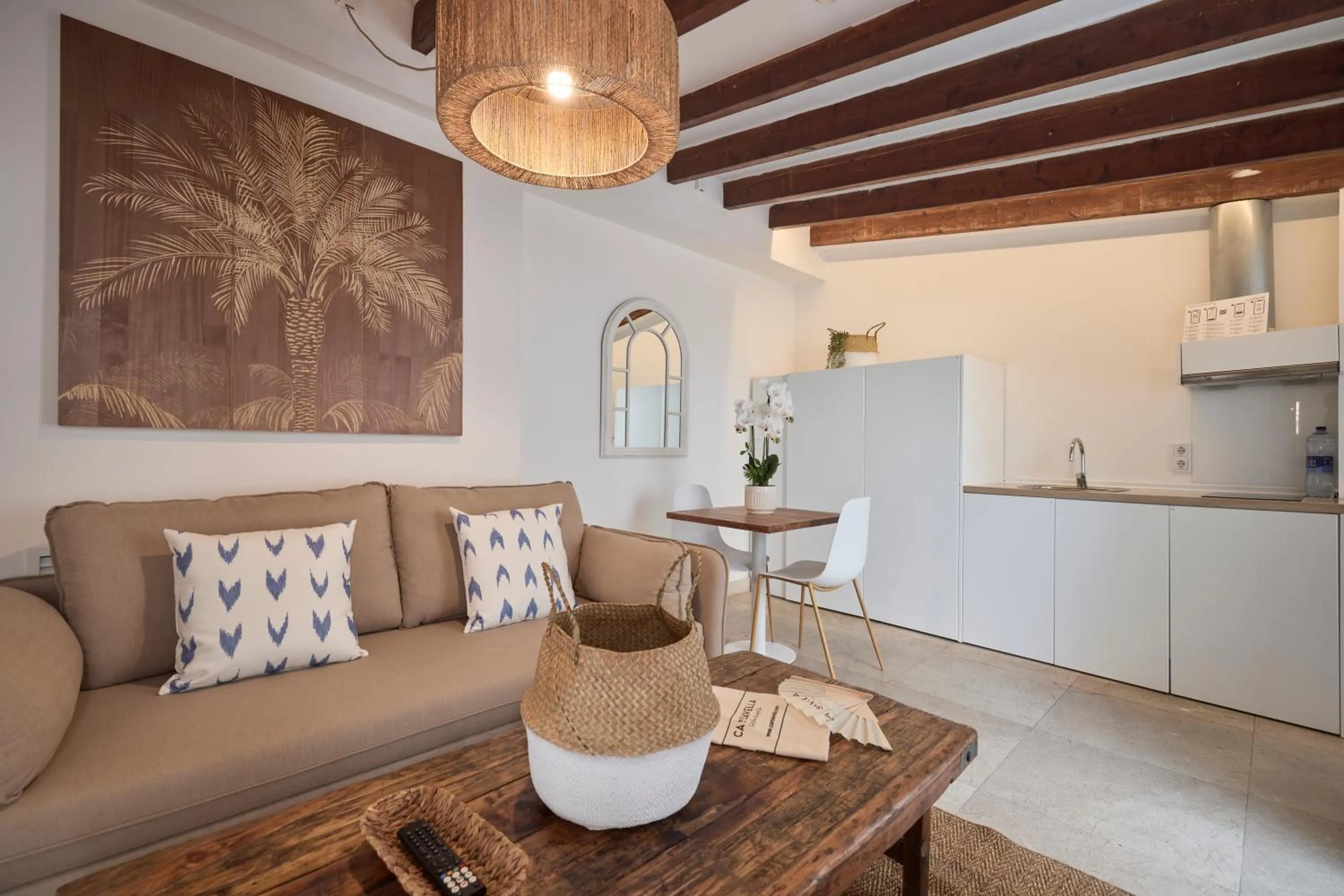 Living room in Can Savella - Turismo de Interior