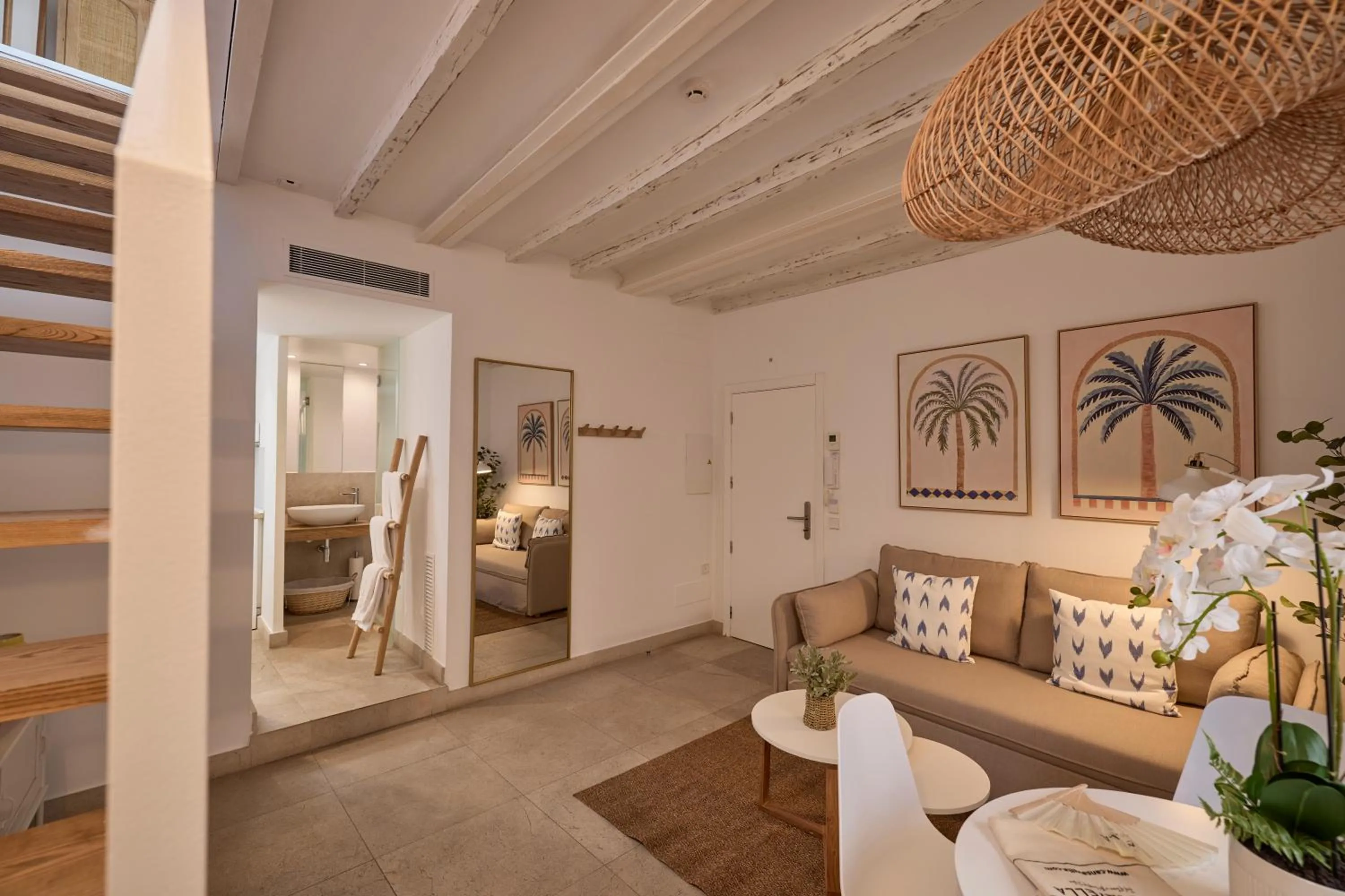 Living room in Can Savella - Turismo de Interior