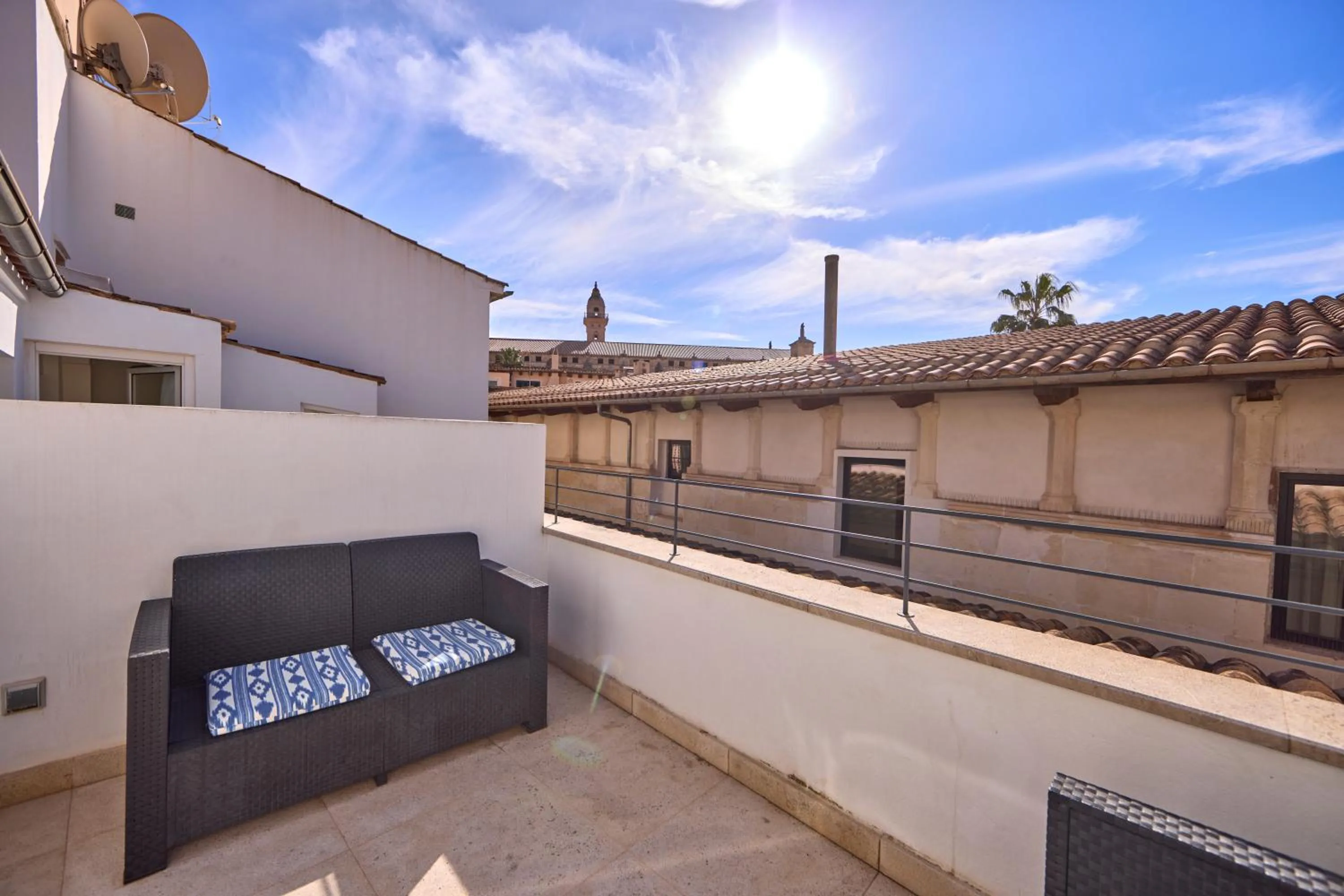 Balcony/Terrace in Can Savella - Turismo de Interior