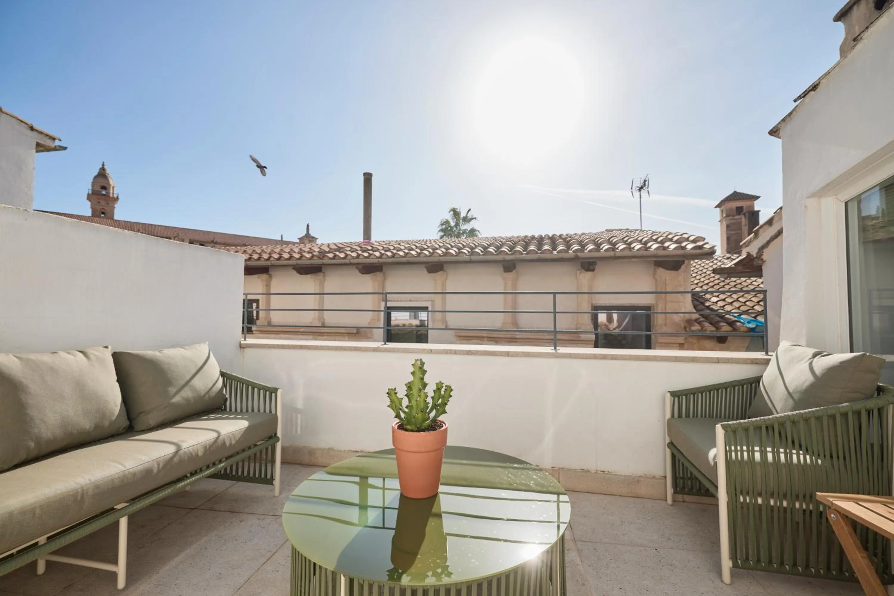 Balcony/Terrace in Can Savella - Turismo de Interior