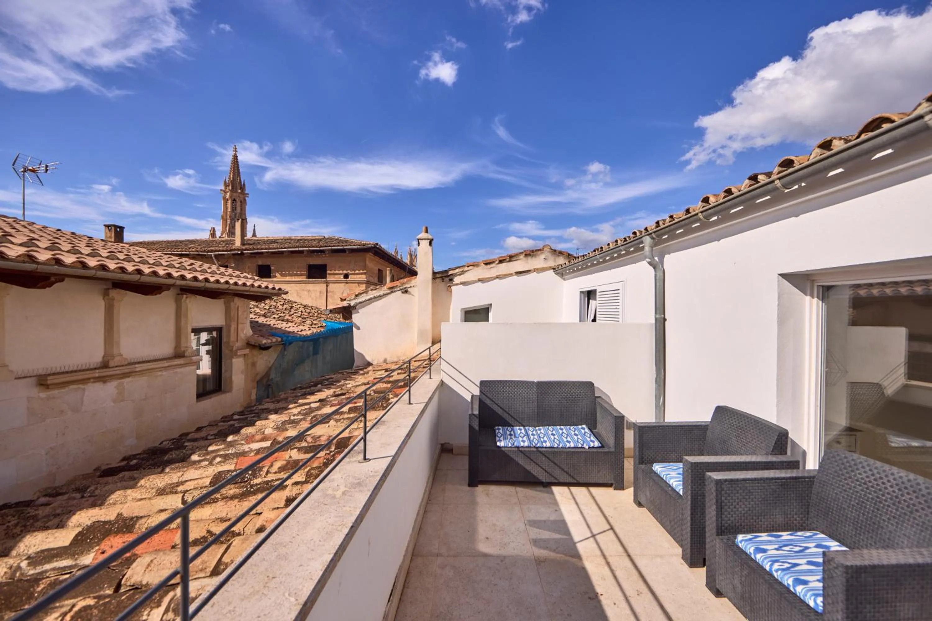 Balcony/Terrace in Can Savella - Turismo de Interior