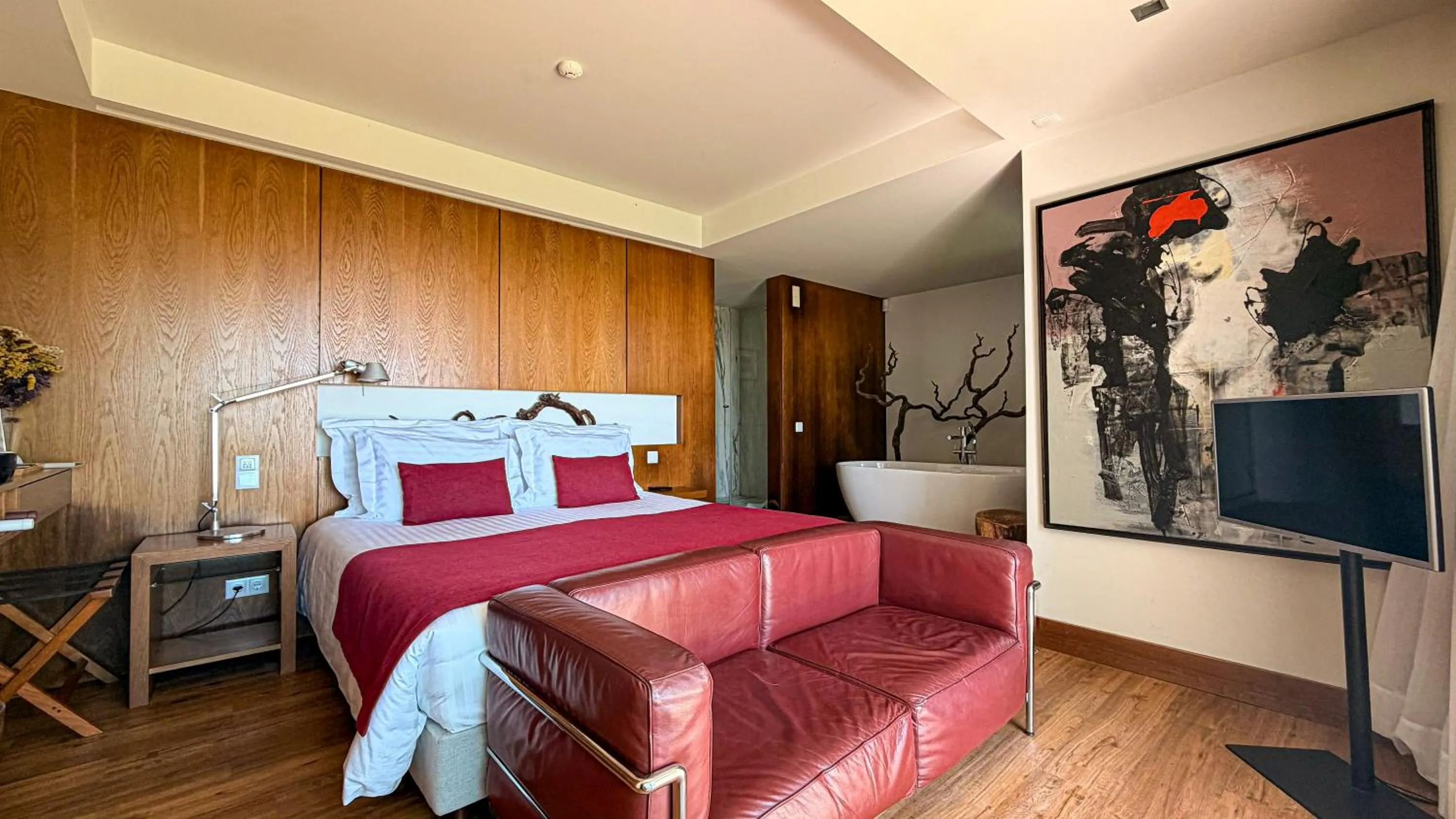 Deluxe Double Room with Terrace and Sea View in Quinta Vale da Roca