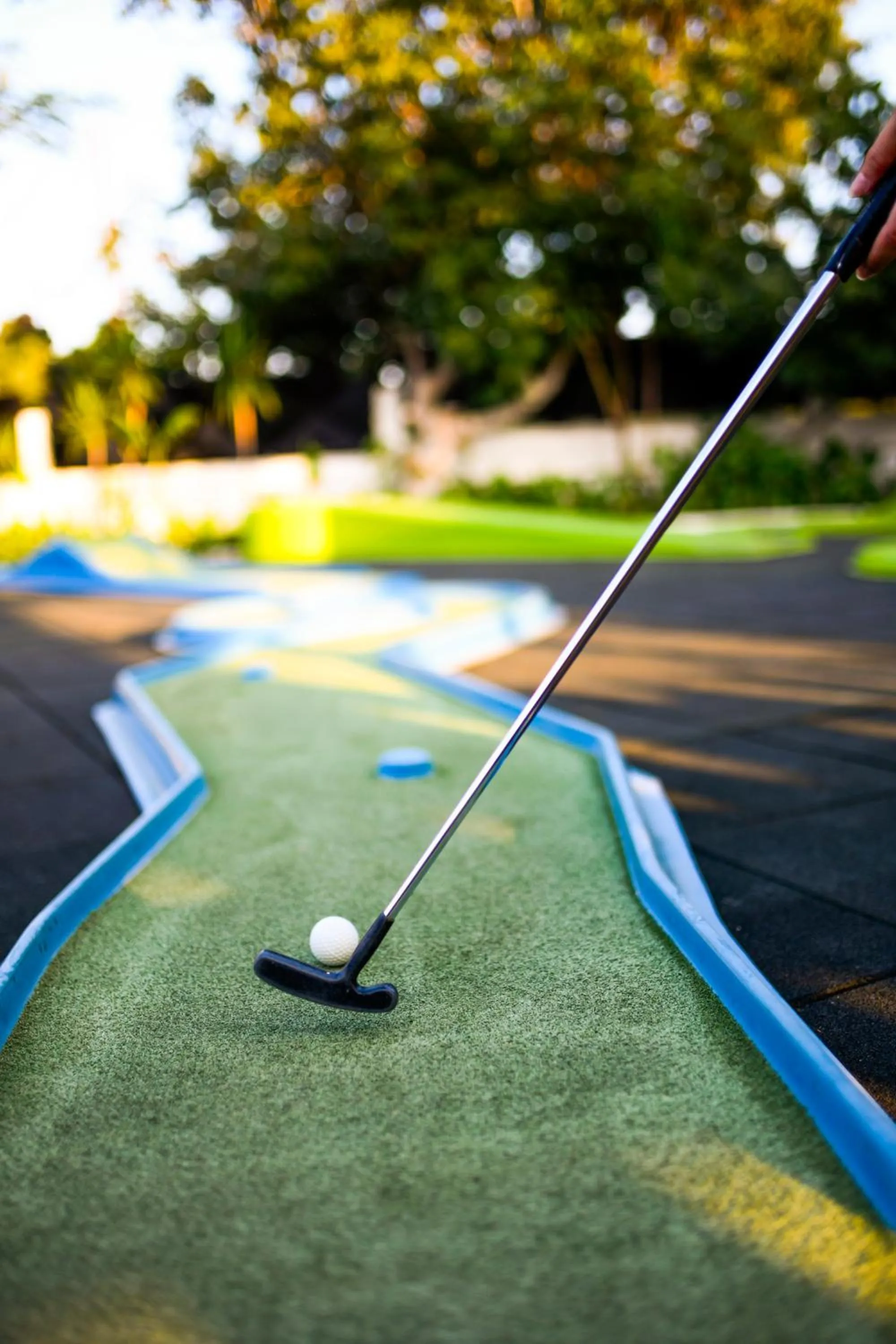 Minigolf in Peridis Family Resort