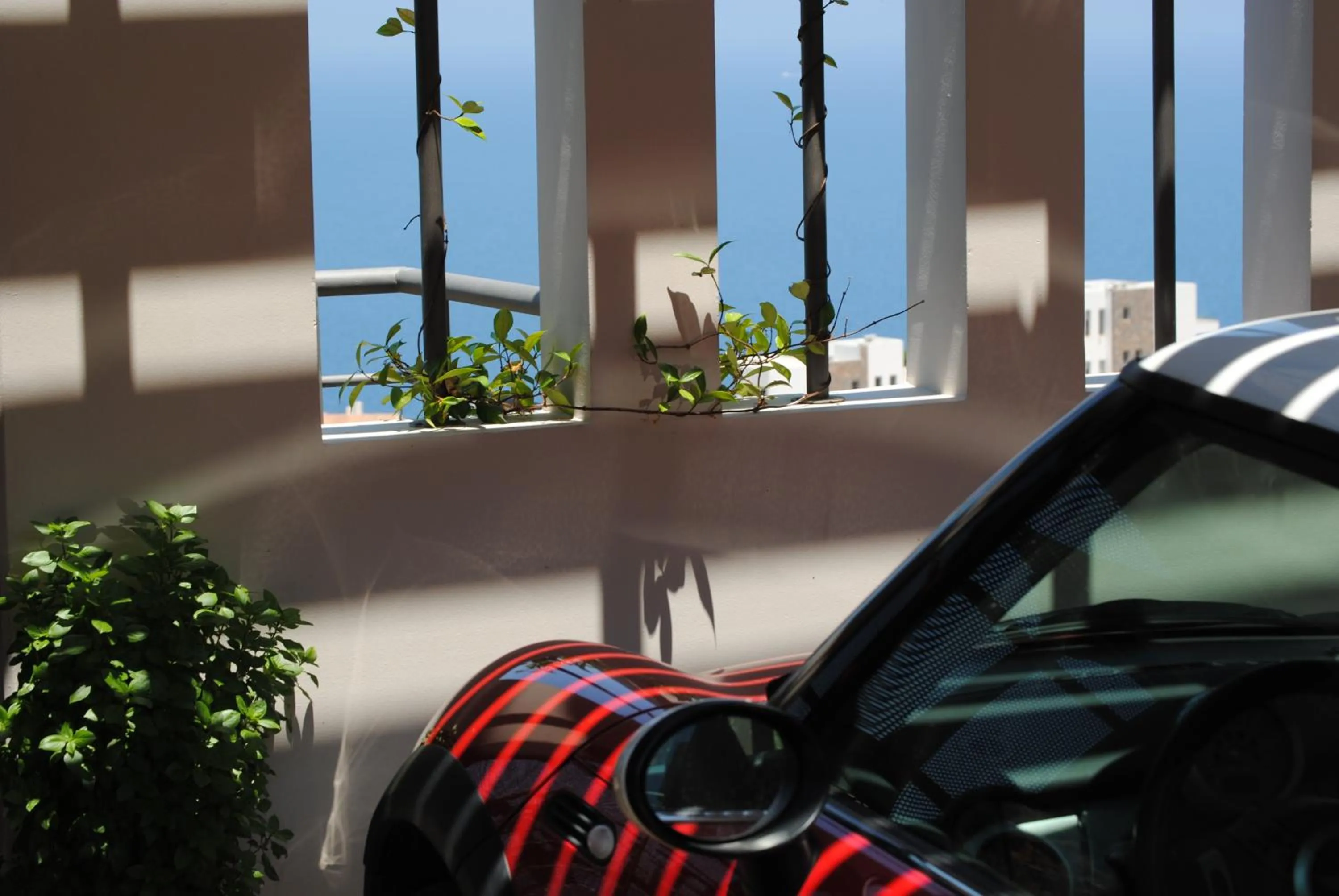 Parking in Elounda Solfez Villas